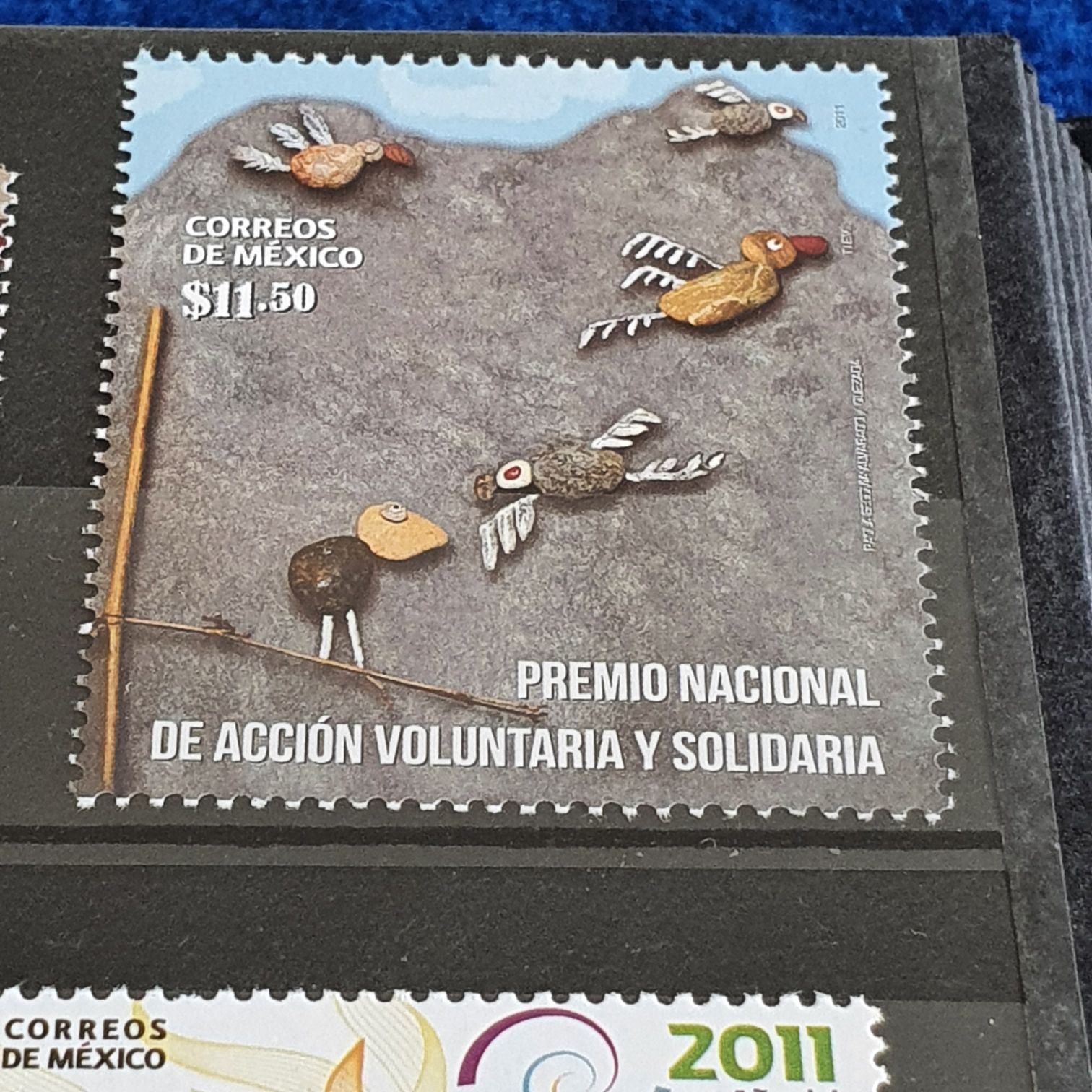 Premio Nacional De Acción Voluntaria Y Solidaria  stamp collectible - Main Image 2