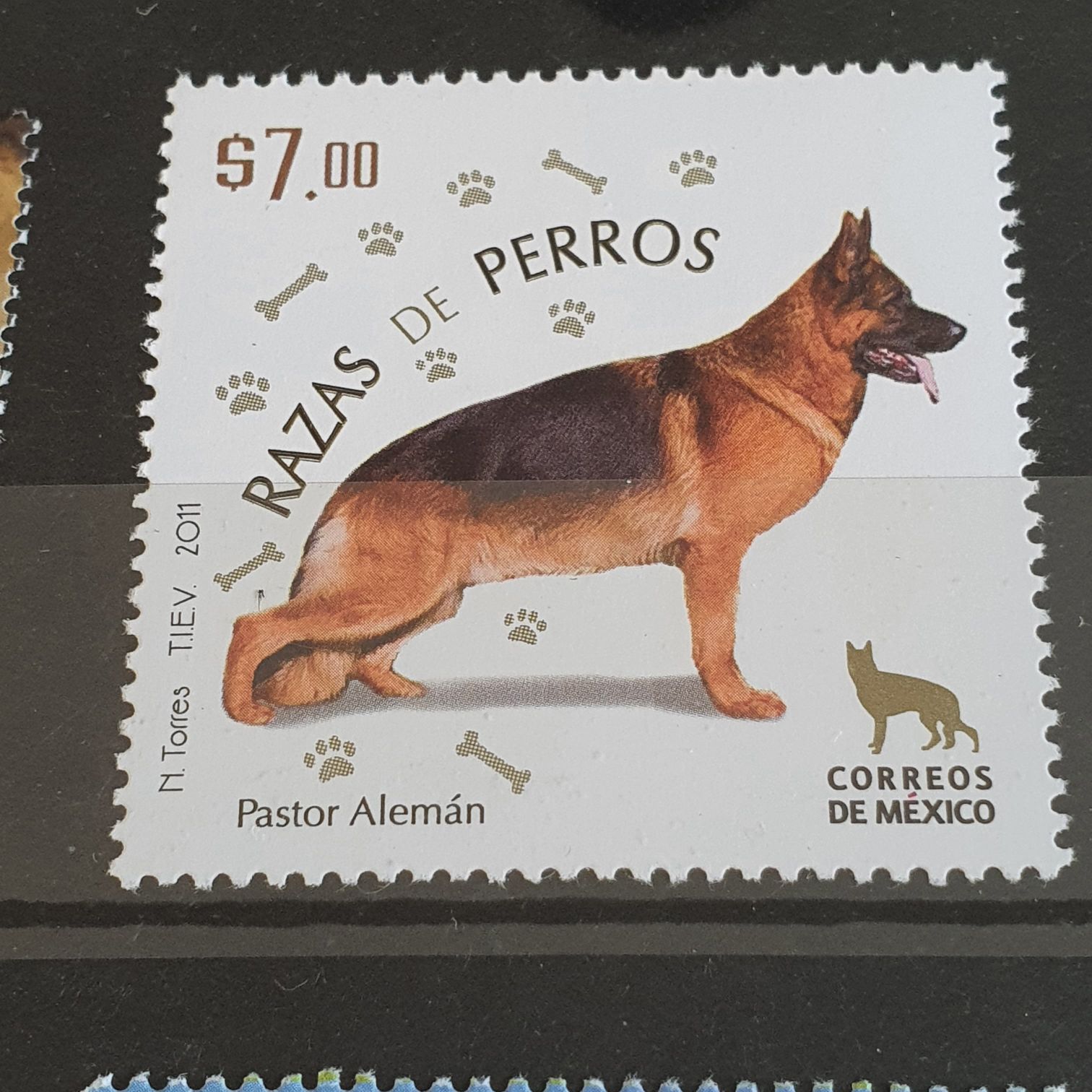 Raza De Perros  stamp collectible - Main Image 2