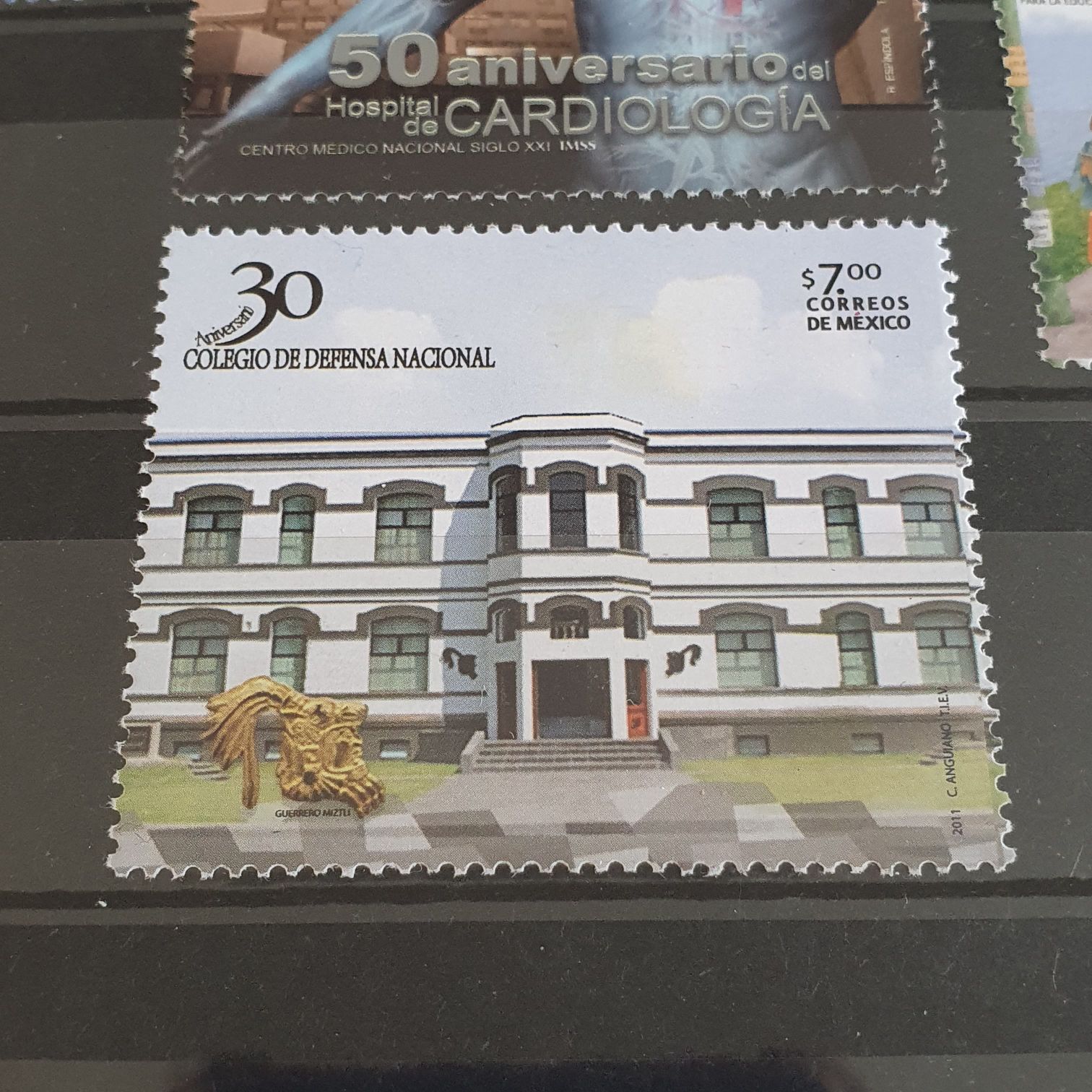 30 Aniversario Colegio De Defensa Nacional  stamp collectible - Main Image 2
