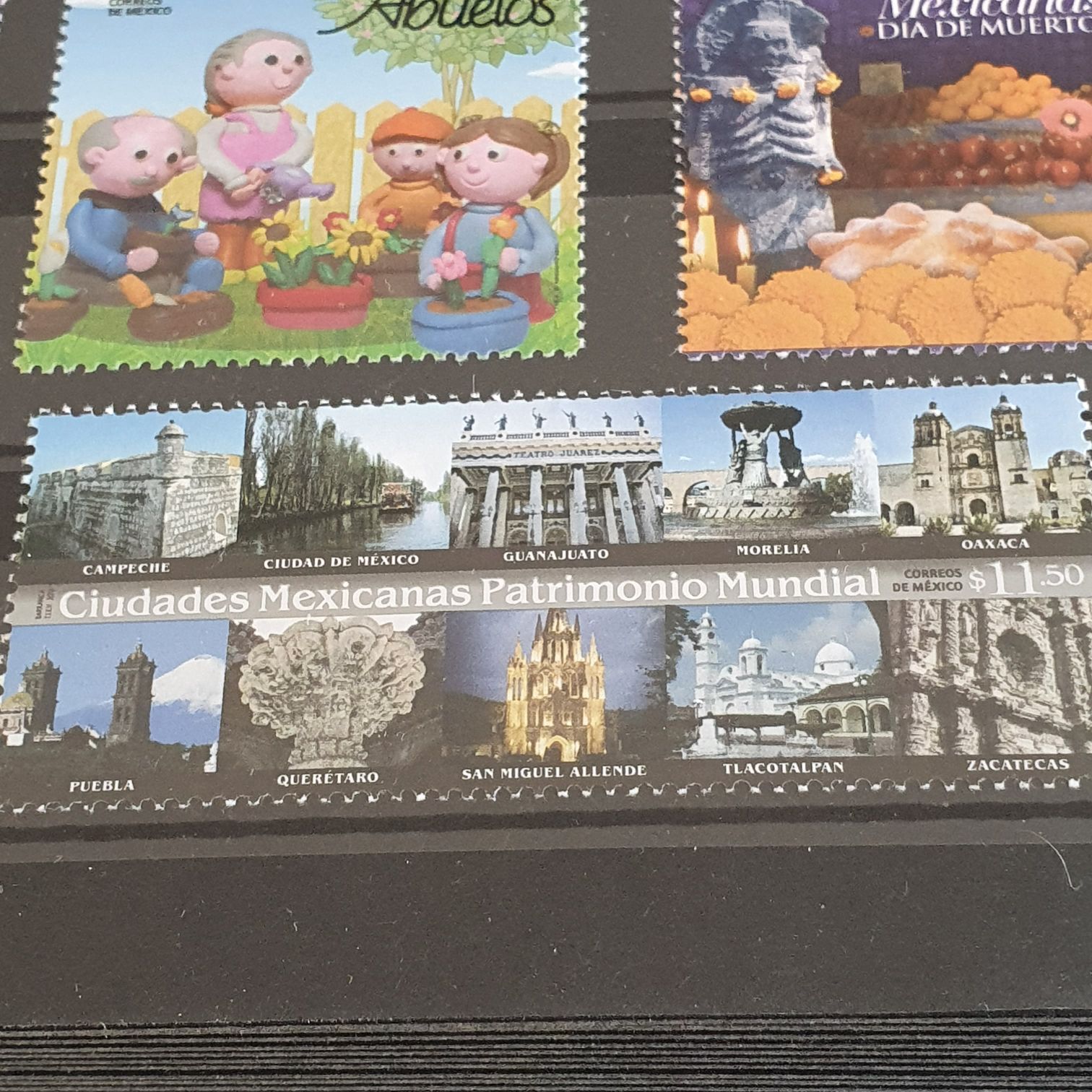 Ciudades Mexicanas Patrimonio Mundial  stamp collectible - Main Image 2