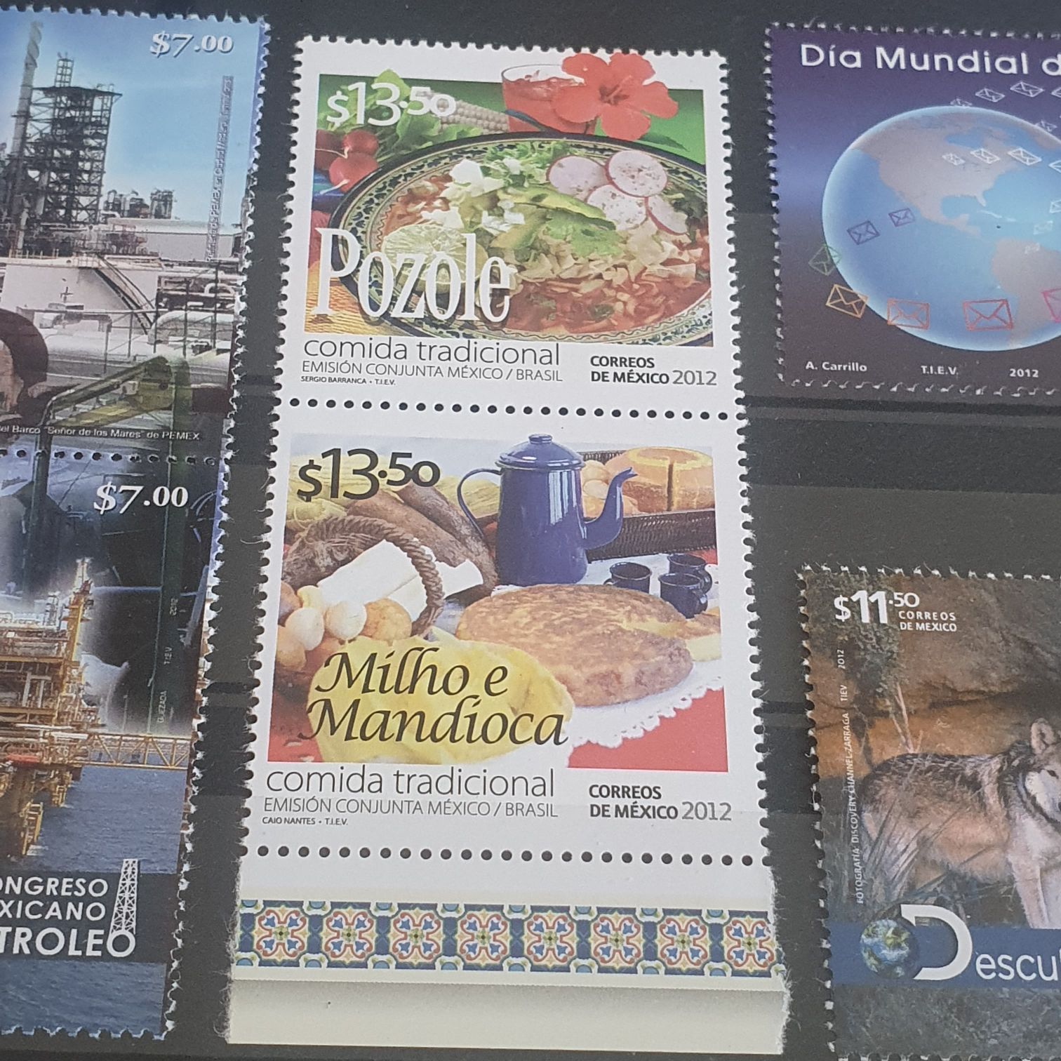 Comida Tradicional  stamp collectible - Main Image 2