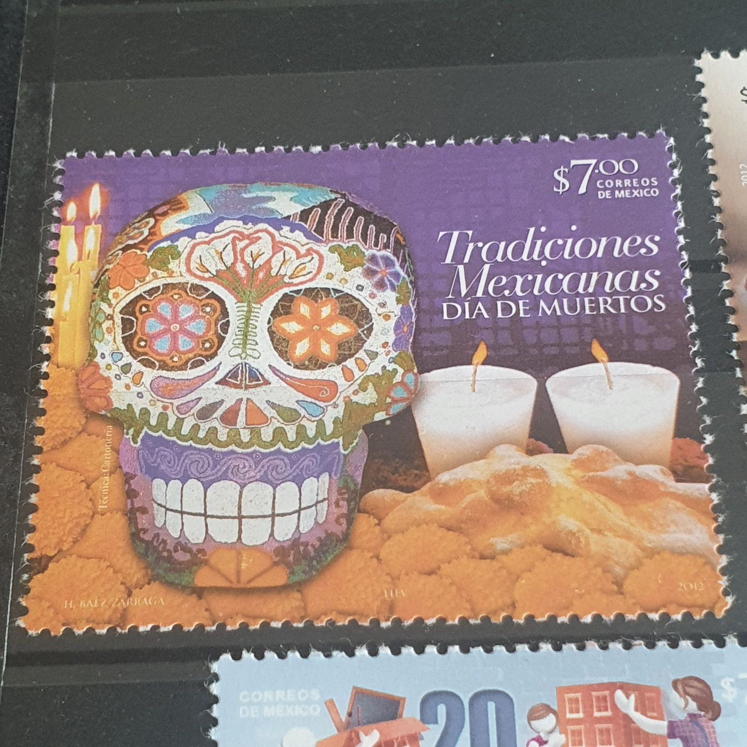 Tradiciones Mexicanas Día De Muertos  stamp collectible - Main Image 2