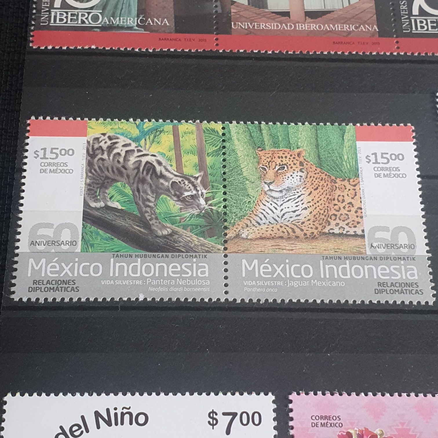 México Indonesia  stamp collectible - Main Image 2