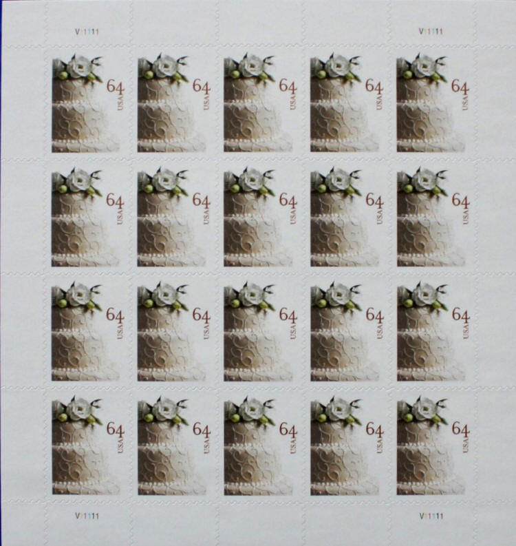 4521 Wedding Cake  stamp collectible - Main Image 2