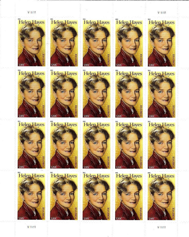 4524 Helen Hayes [FOREVER]  stamp collectible - Main Image 2