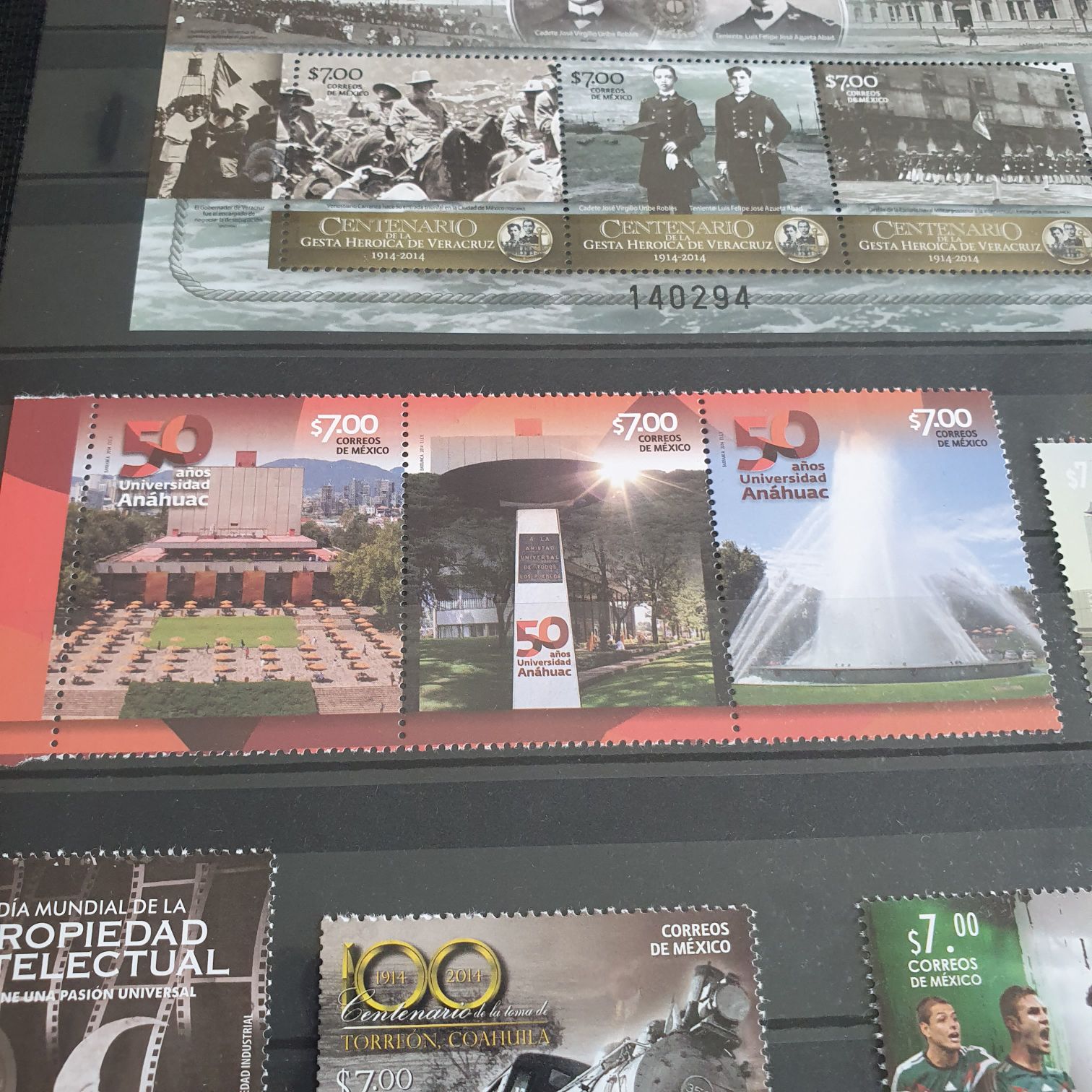 50 Años Universidad Anahuac  stamp collectible - Main Image 2