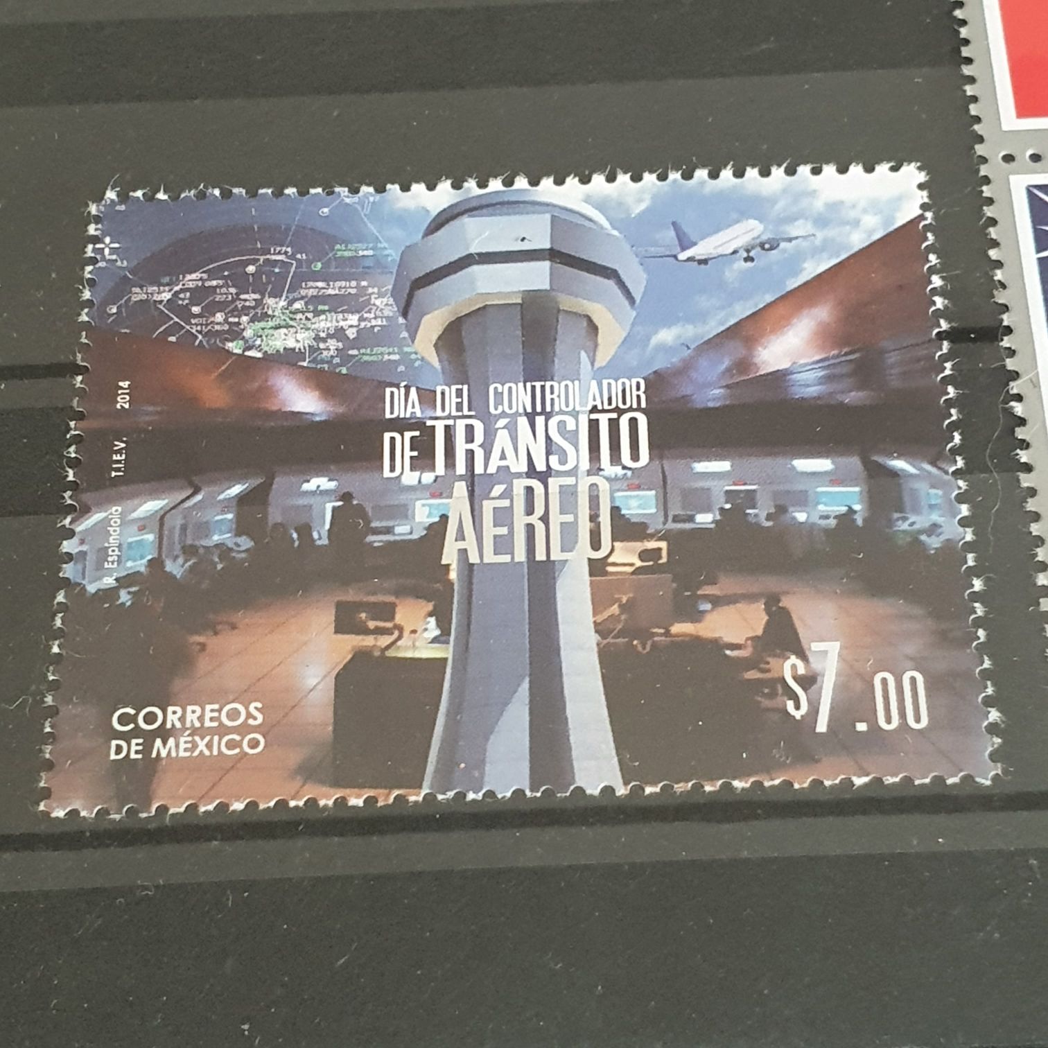 Día Del Controlador De Tránsito Aereo  stamp collectible - Main Image 2