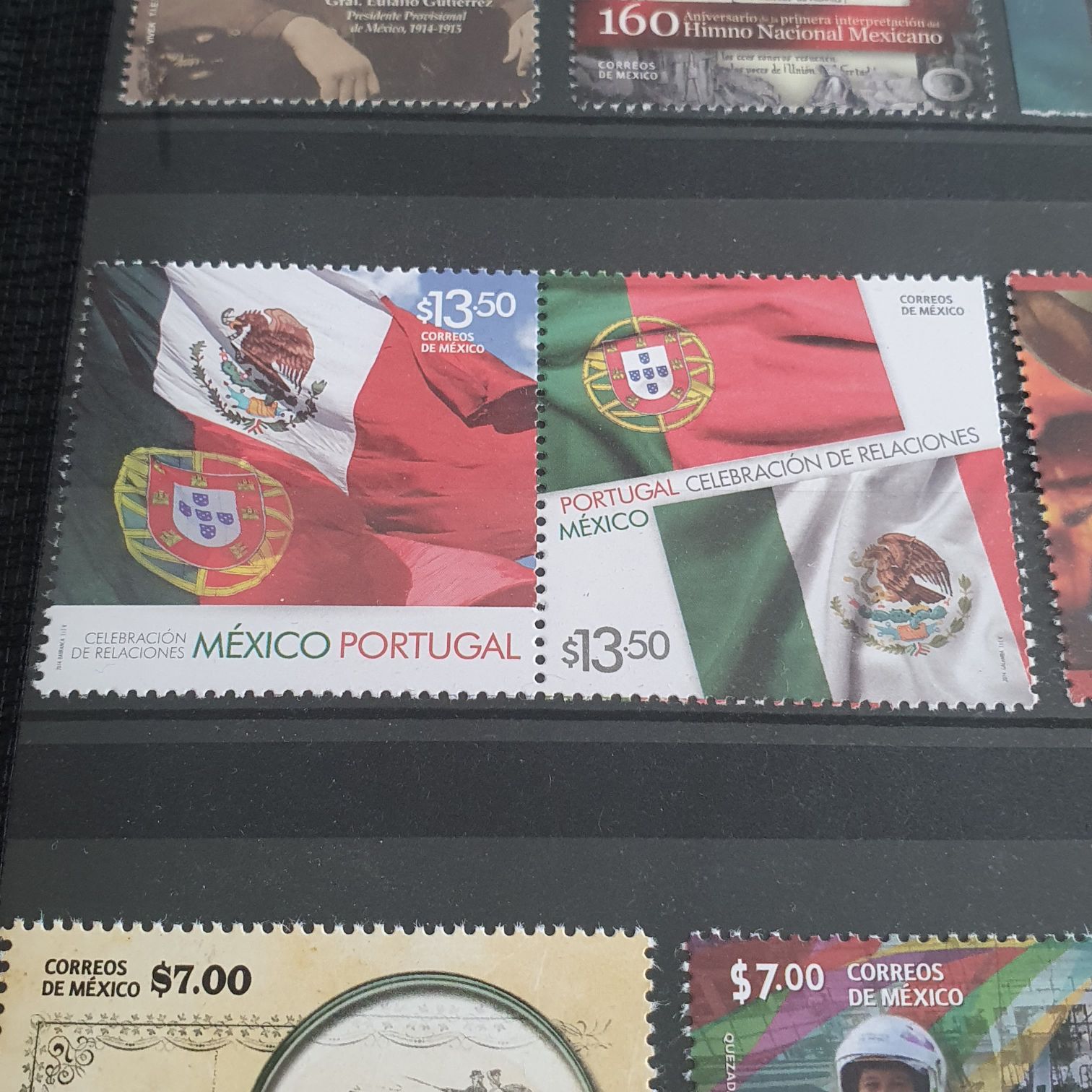 México Portugal  stamp collectible - Main Image 2