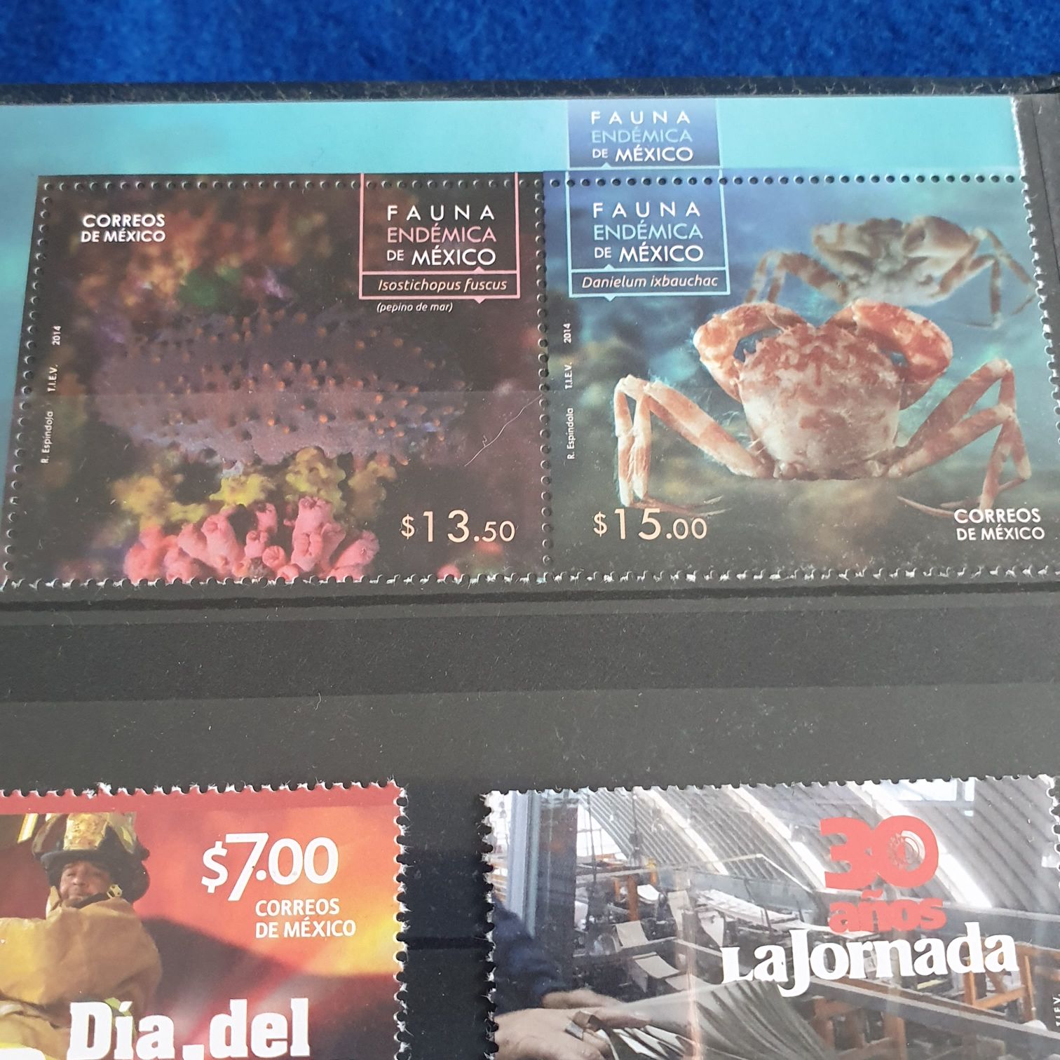 Fauna Endemica De México  stamp collectible - Main Image 2