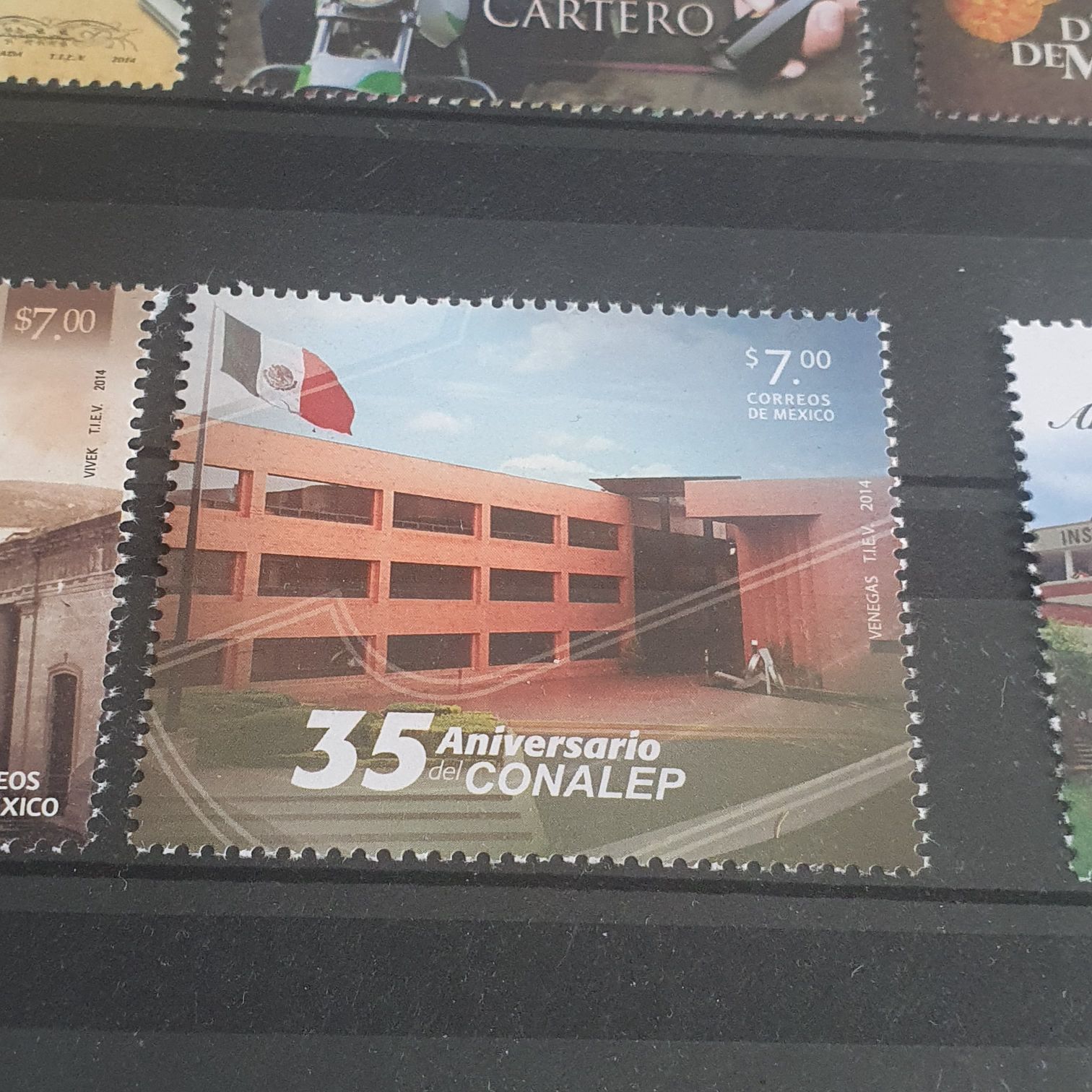 35 Aniversario Conalep  stamp collectible - Main Image 2