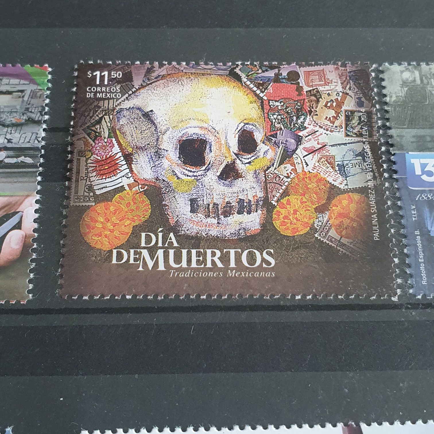 Tradiciones Mexicanas Día de Muertos  stamp collectible - Main Image 2