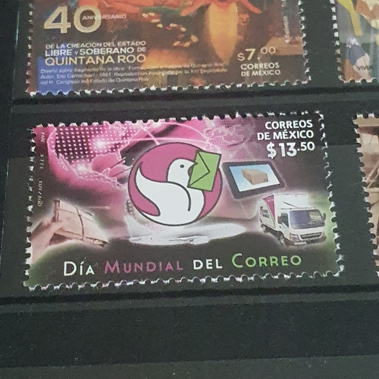 Día Mundial Del Correo  stamp collectible - Main Image 2