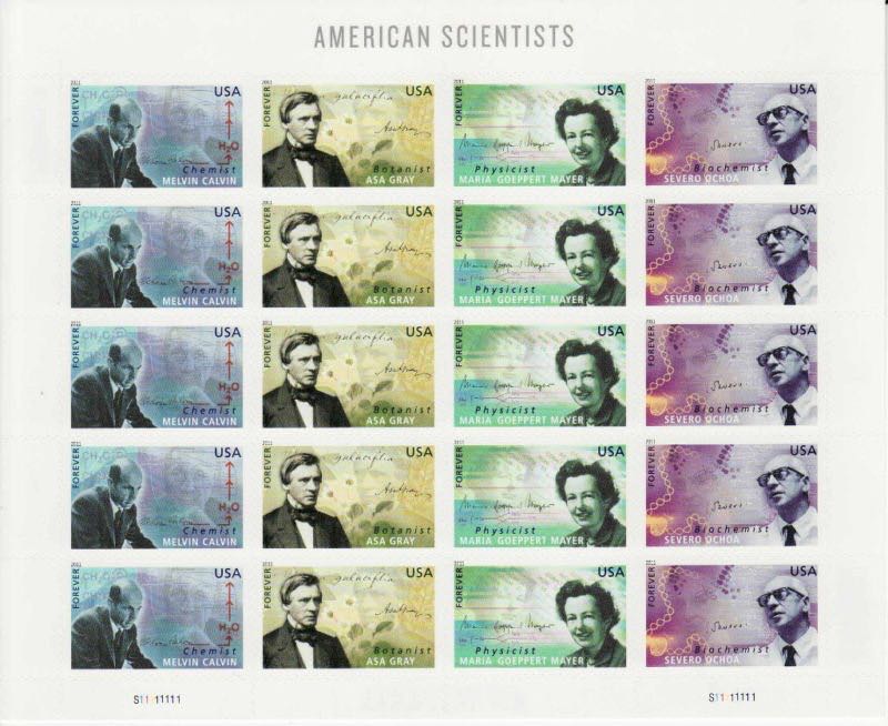 4543 American Scientists — Maria Goeppert-Mayer [FOREVER]  stamp collectible - Main Image 2