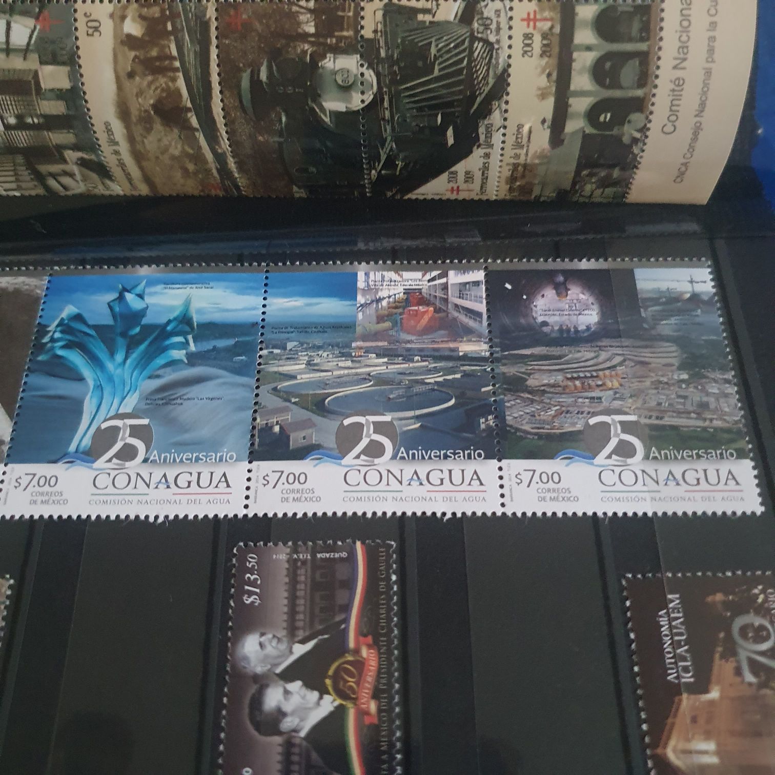25 Aniversario Conagua  stamp collectible - Main Image 2