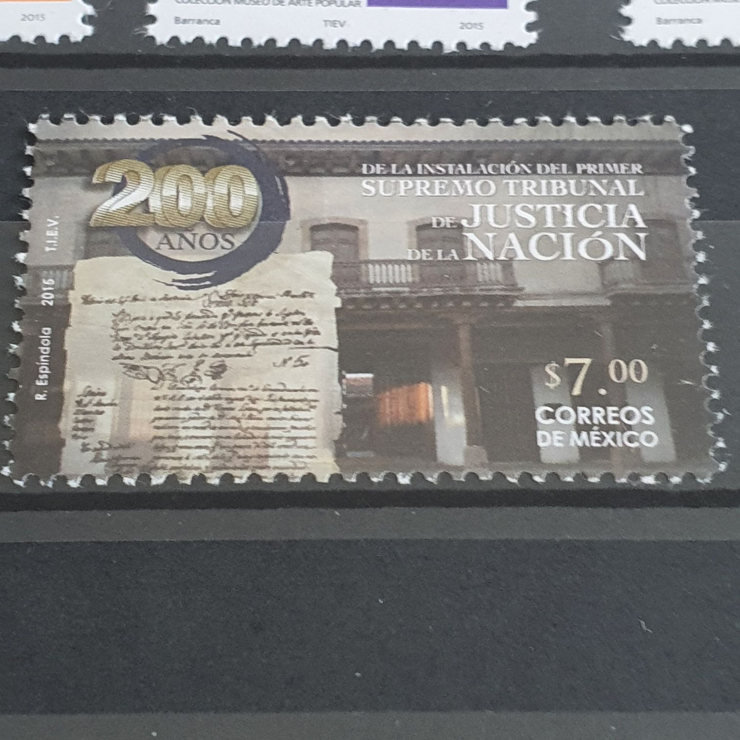 200 Años De La Instalación Del Primer Supremo Tribunal De Justicia De La Nación  stamp collectible - Main Image 2