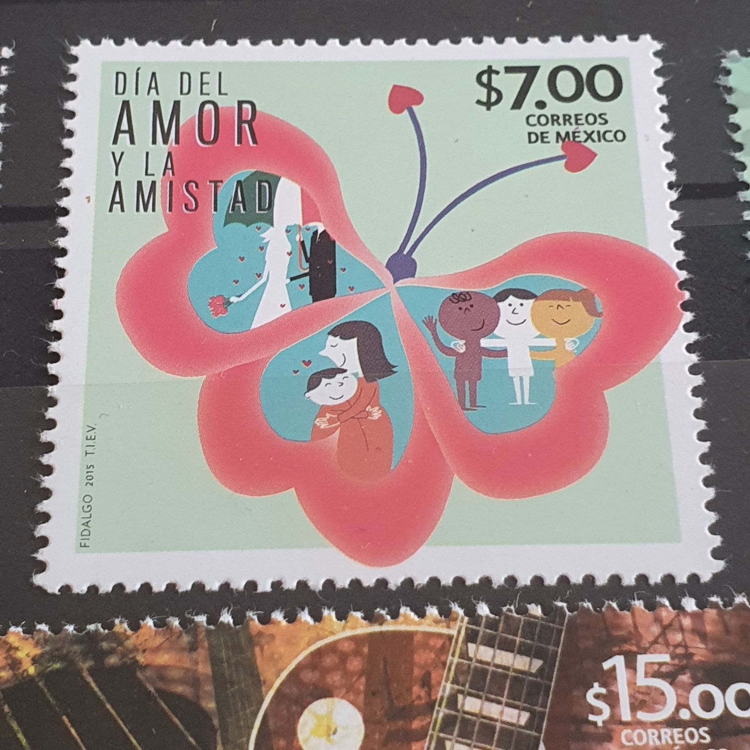 Día Del Amor Y La Amistad  stamp collectible - Main Image 2
