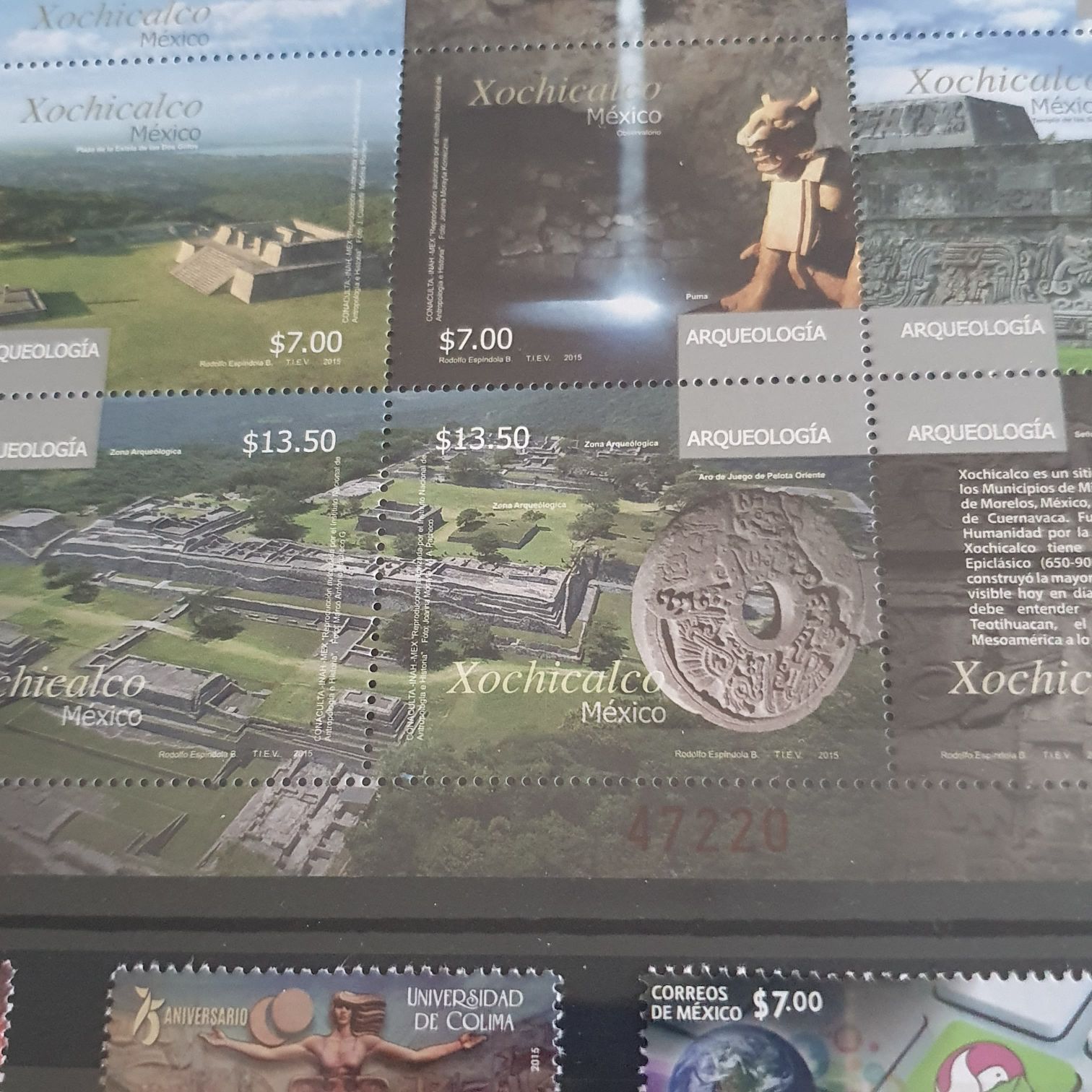 Xochicalco  stamp collectible - Main Image 2