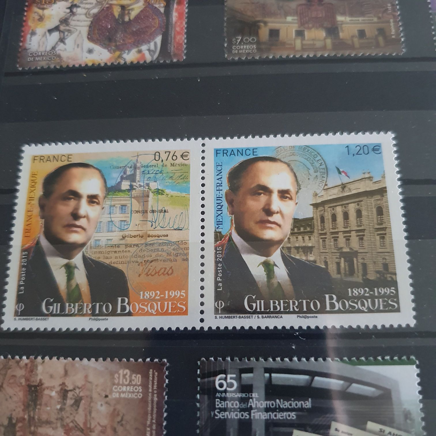 Gilberto Bisques  stamp collectible - Main Image 2
