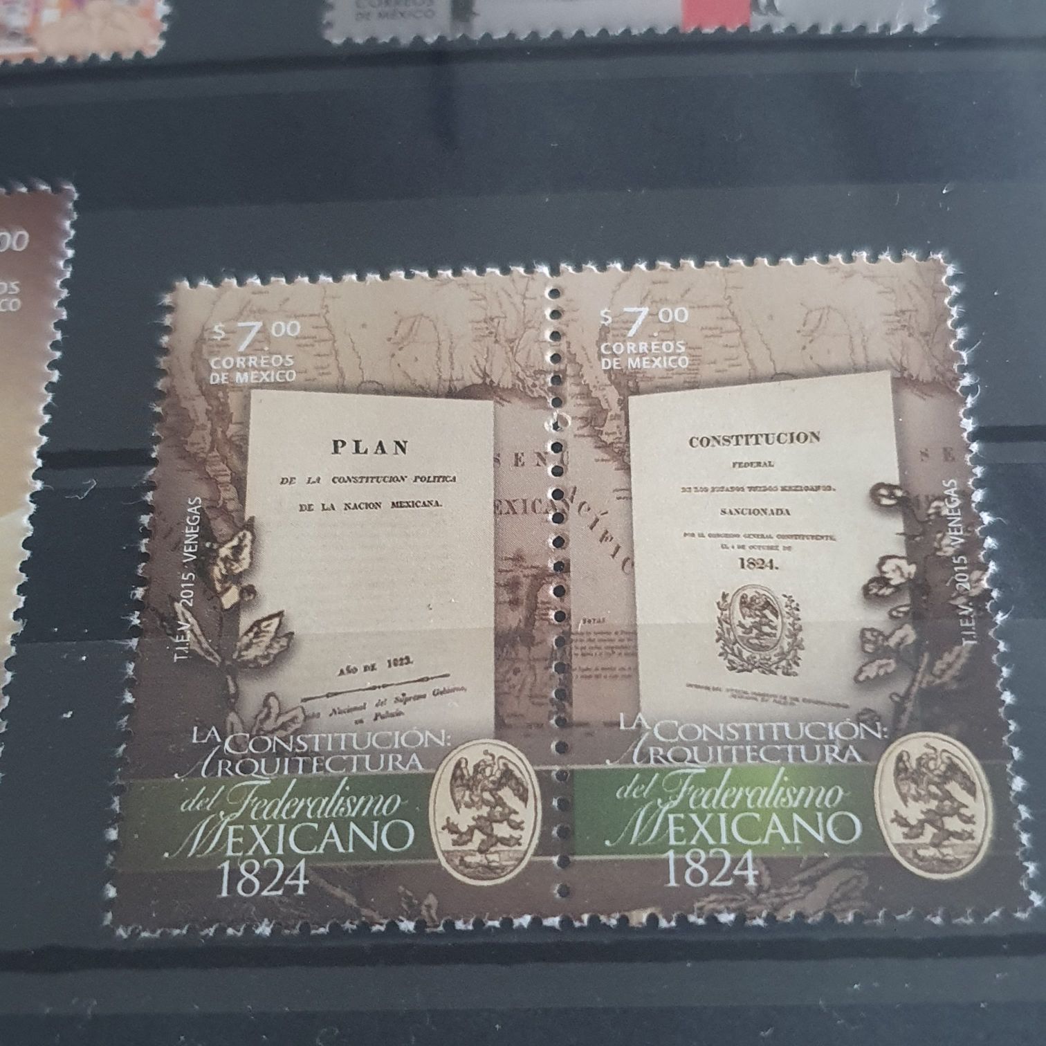 La Constitución Arquitectura Del Federalismo Mexicano  stamp collectible - Main Image 2