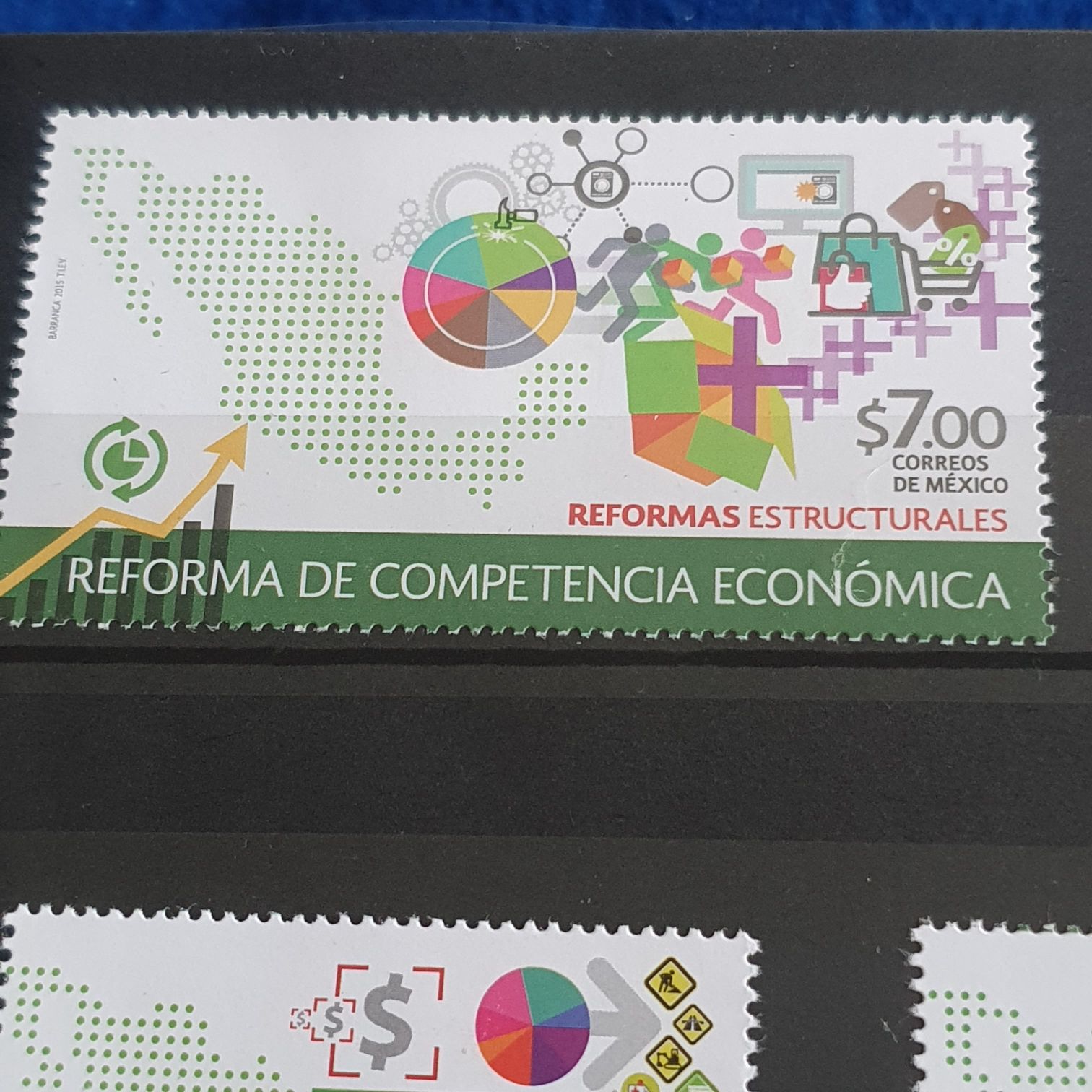 Reforma Competencia Económica  stamp collectible - Main Image 2