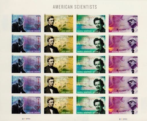 4544 American Scientists — Severo Ochoa [FOREVER]  stamp collectible - Main Image 2