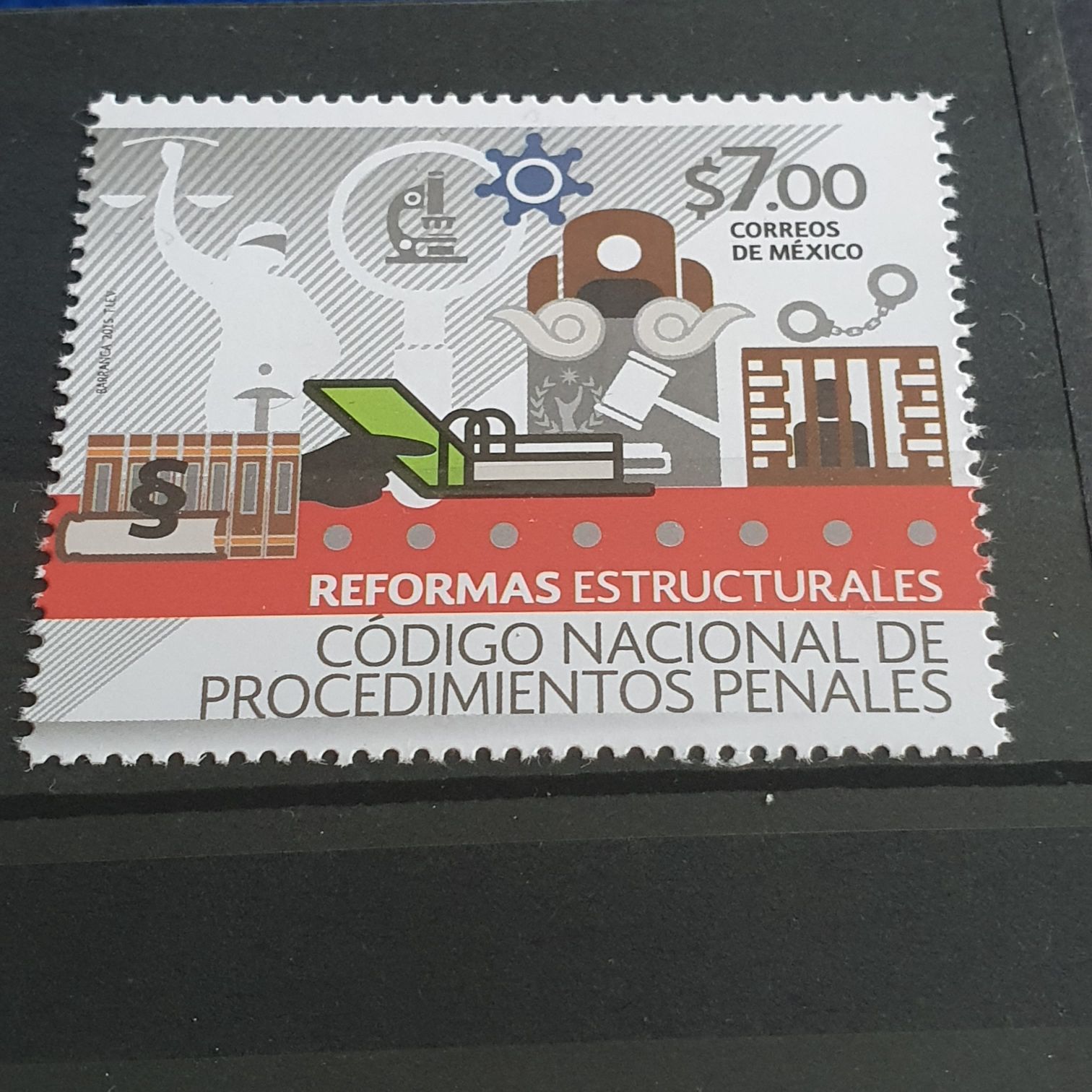 Reformas Estructurales  stamp collectible - Main Image 2