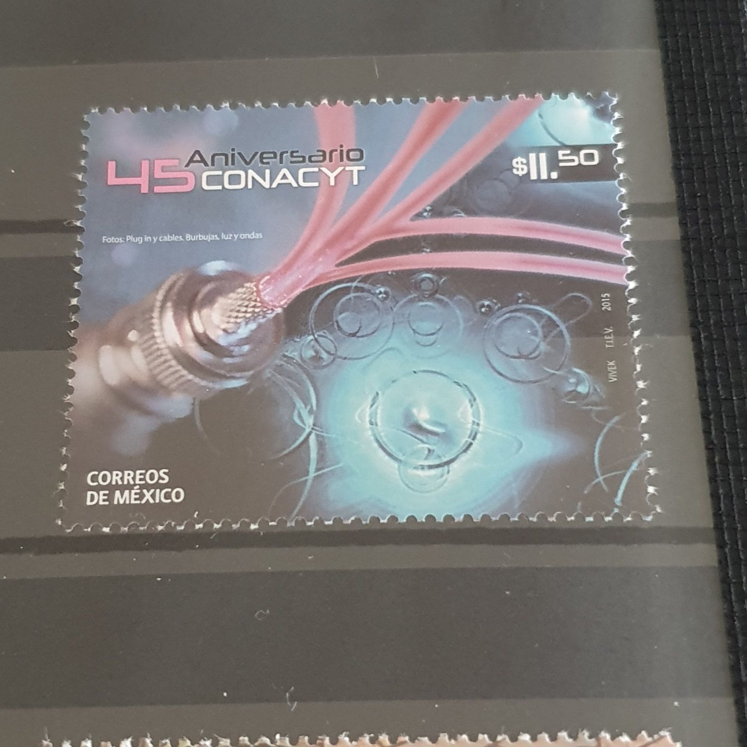 45 Aniversario De La Conacyt  stamp collectible - Main Image 2