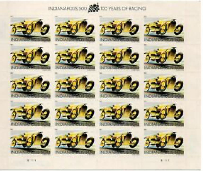 4530 Indianapolis 500 [FOREVER]  stamp collectible - Main Image 2