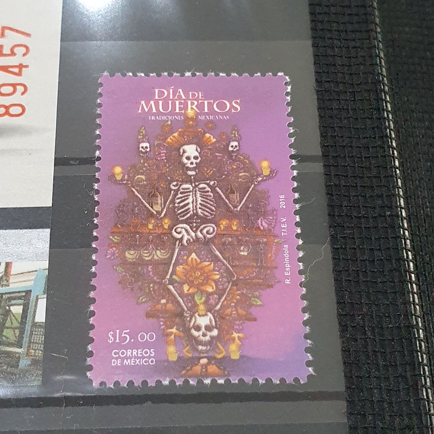 Día De Muertos  stamp collectible - Main Image 2