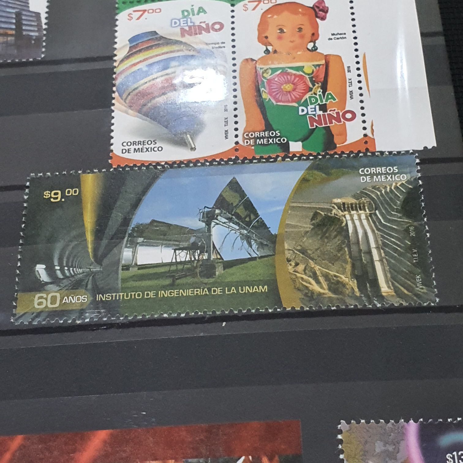 60 Años Instituto De Ingeniería De La Unam  stamp collectible - Main Image 2