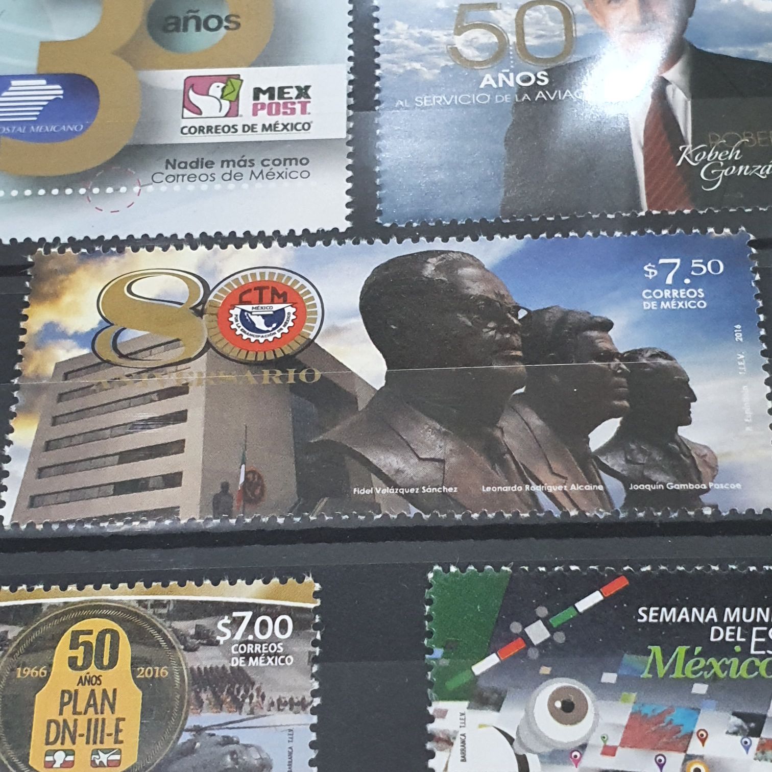 80 Aniversario CTM  stamp collectible - Main Image 2