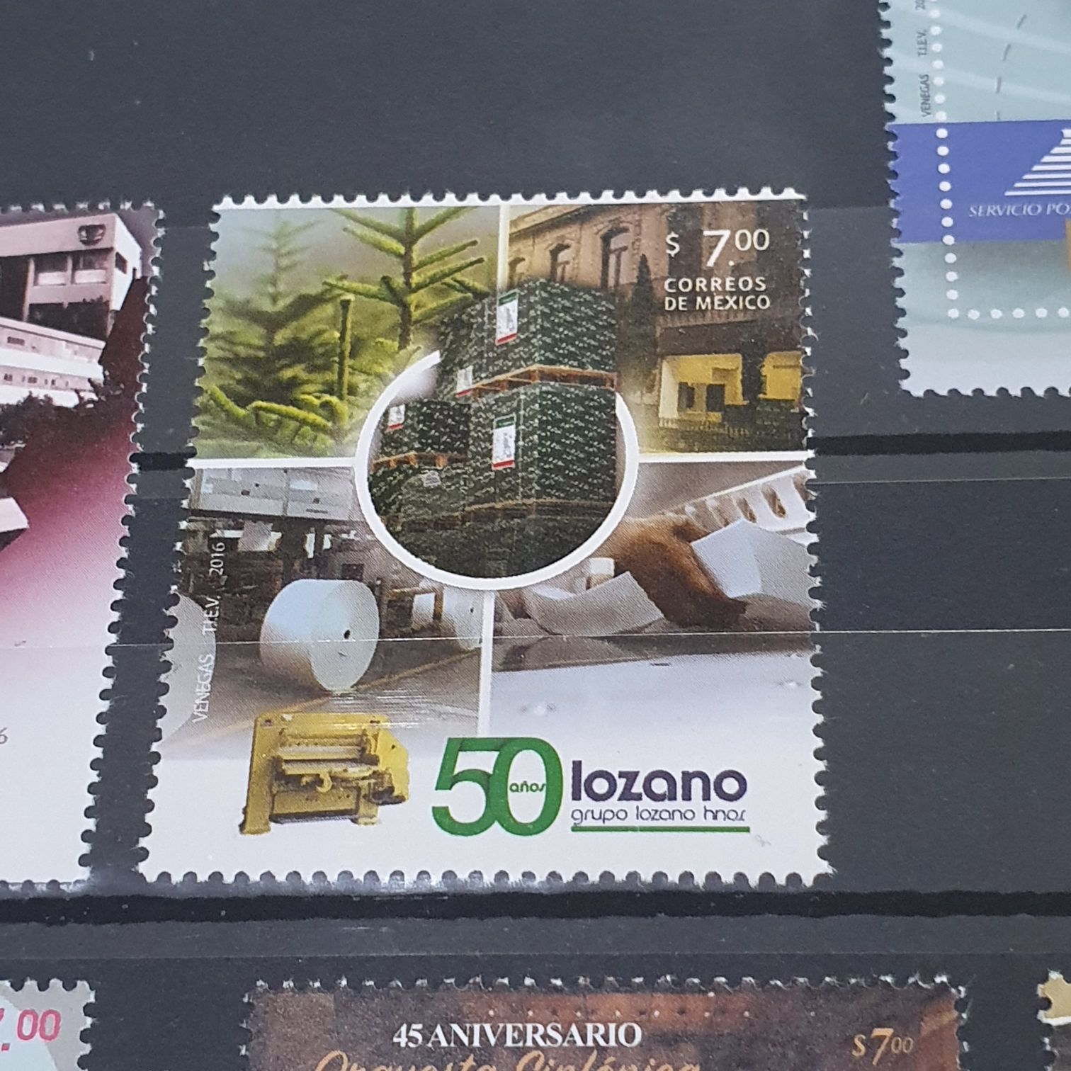 50 Años Lozano Grupo Lozano Hnos  stamp collectible - Main Image 2