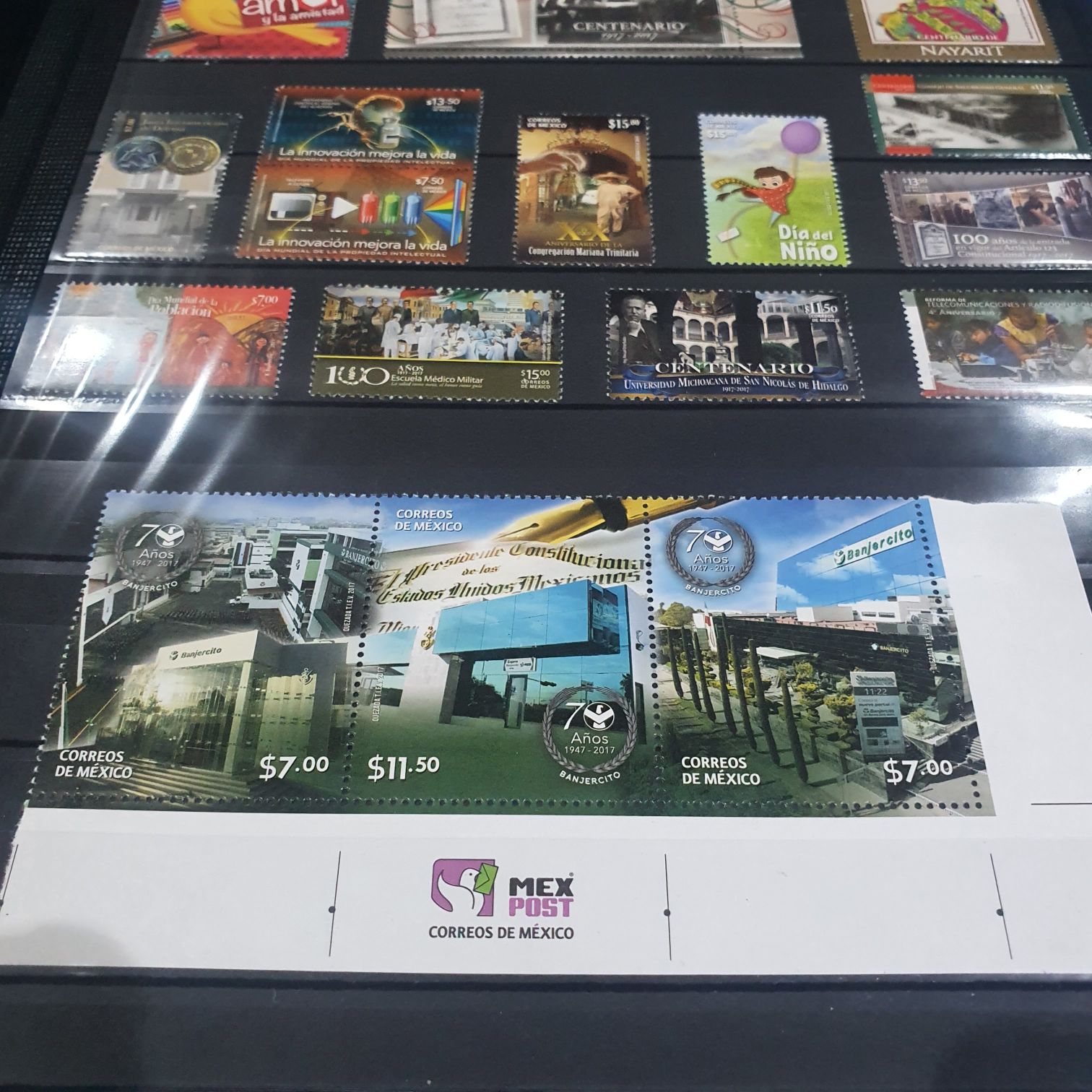 70 Años Banjercito  stamp collectible - Main Image 2