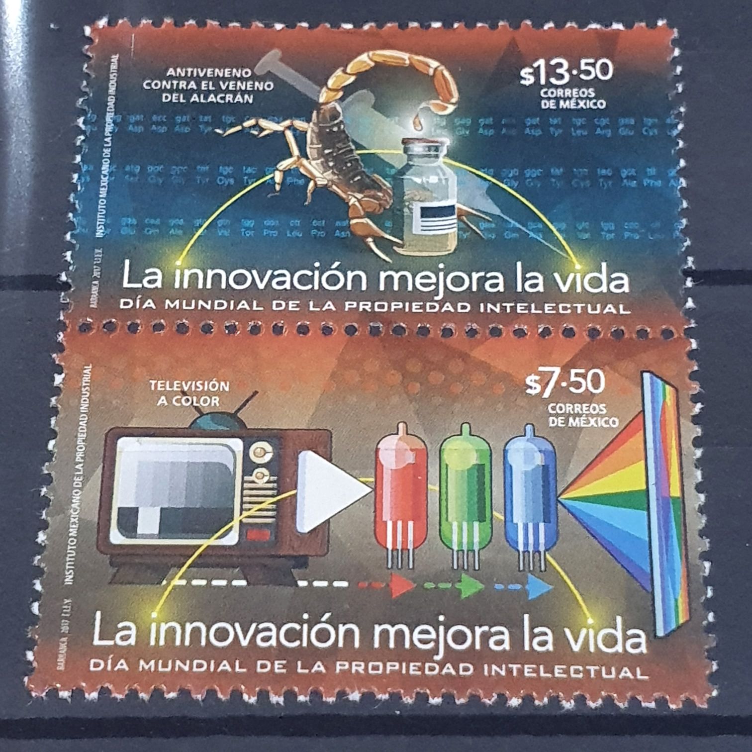 La Innovación Mejora La Vida  stamp collectible - Main Image 2