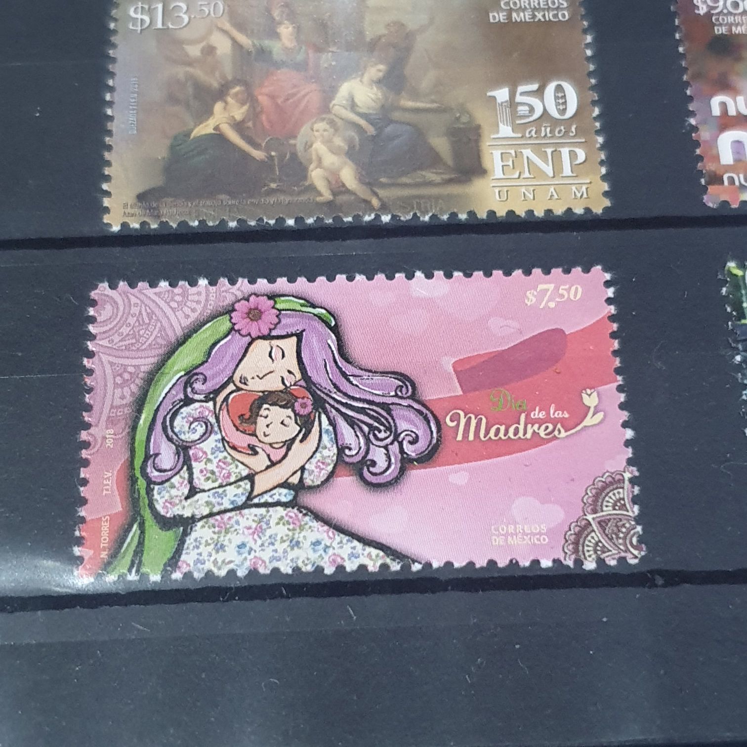 Día De Las Madres  stamp collectible - Main Image 2