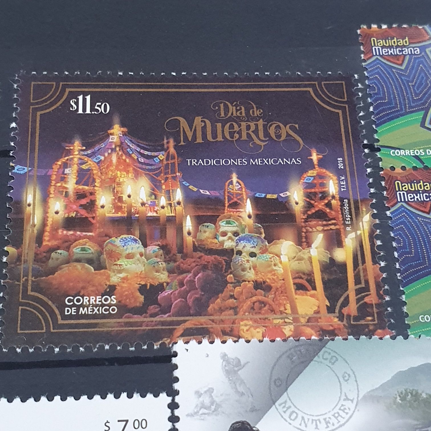 Tradiciones Mexicanas Día De Muertos  stamp collectible - Main Image 2