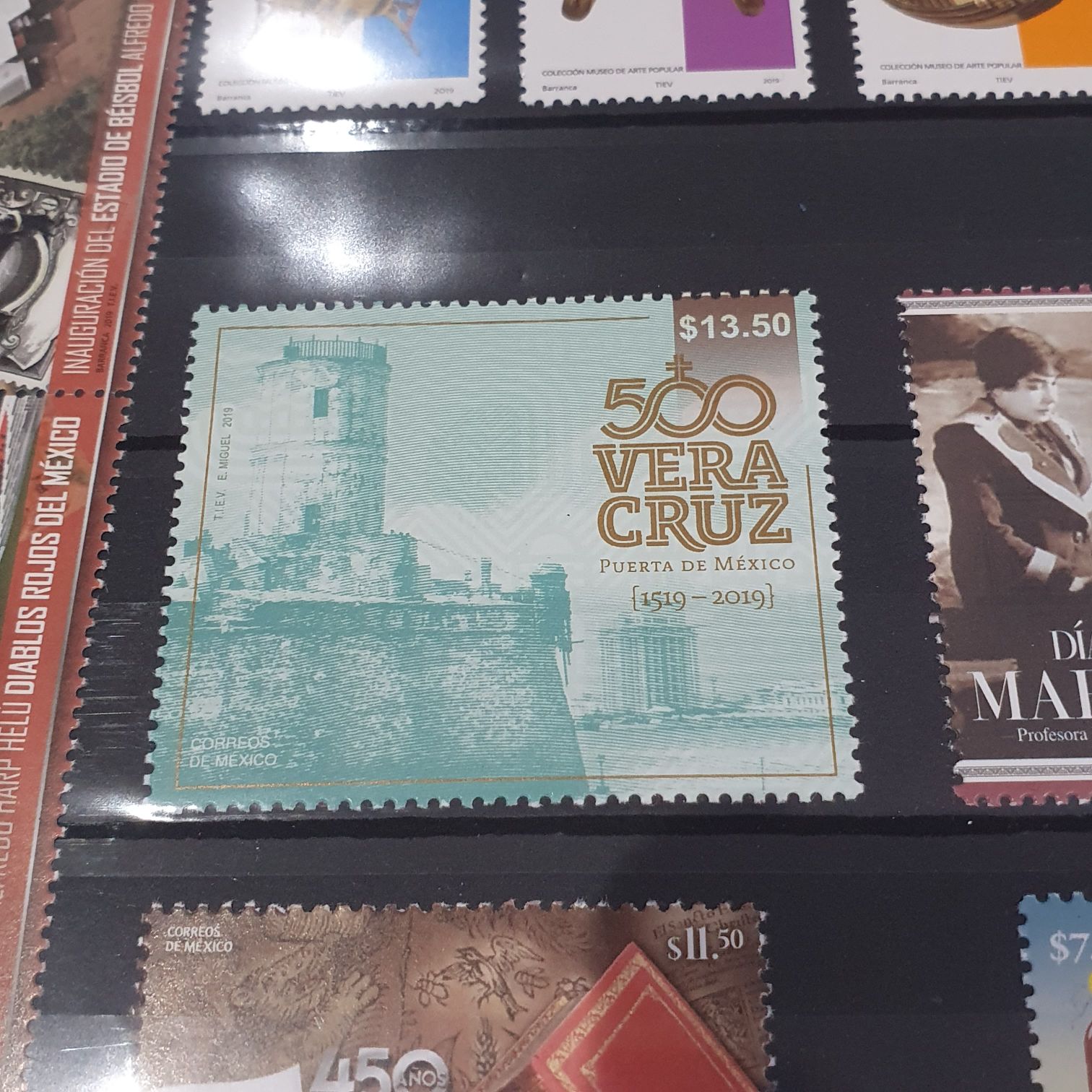 500 Años Veracruz  stamp collectible - Main Image 2