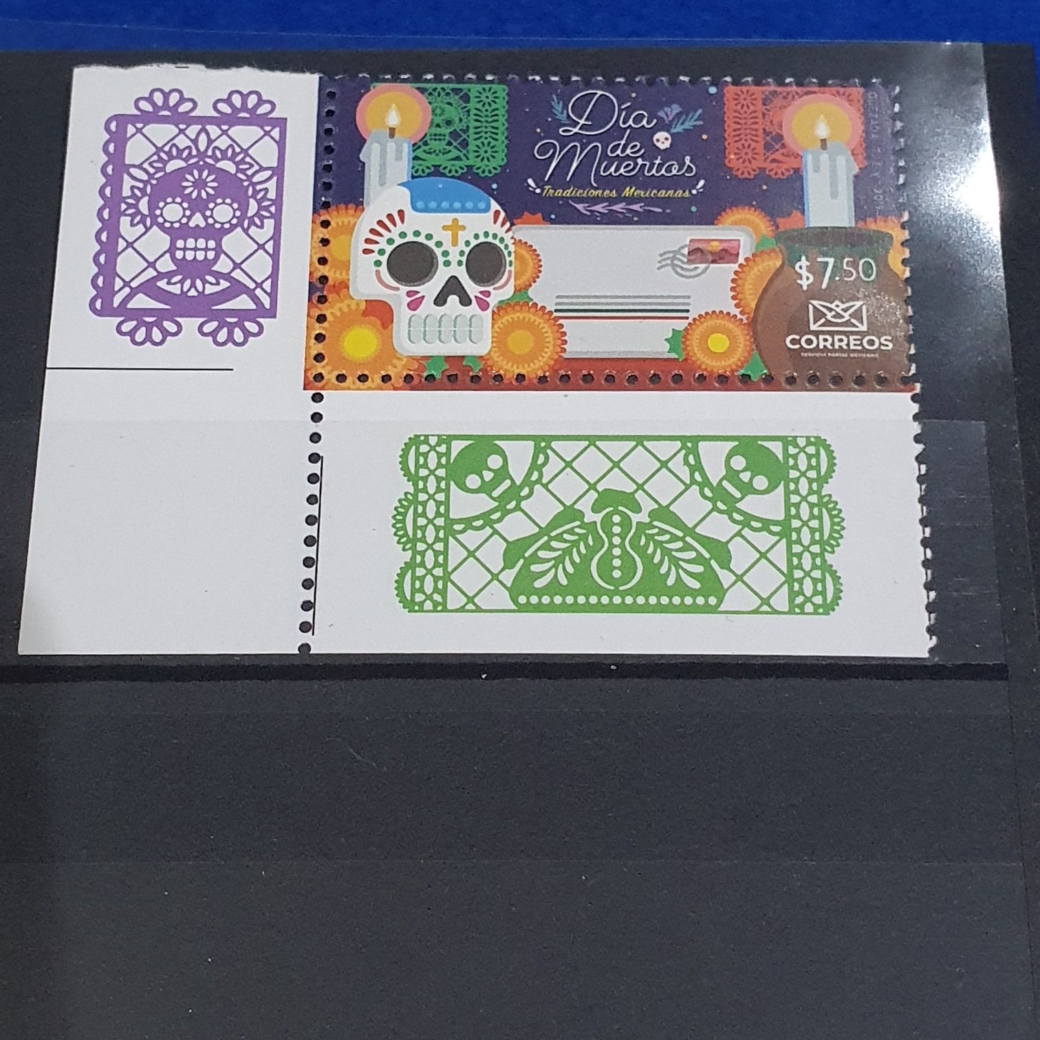 Tradiciones Mexicanas Día De Muertos  stamp collectible - Main Image 2