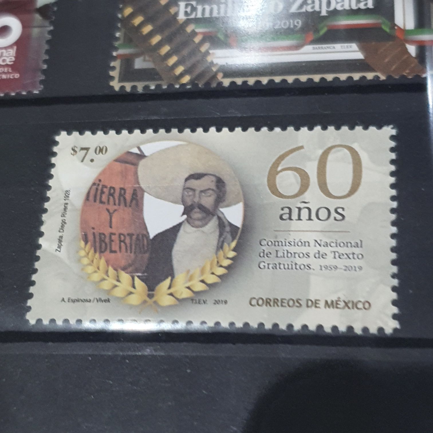 60 Años Comisión Nacional De Libros De Texto Gratuitos  stamp collectible - Main Image 2
