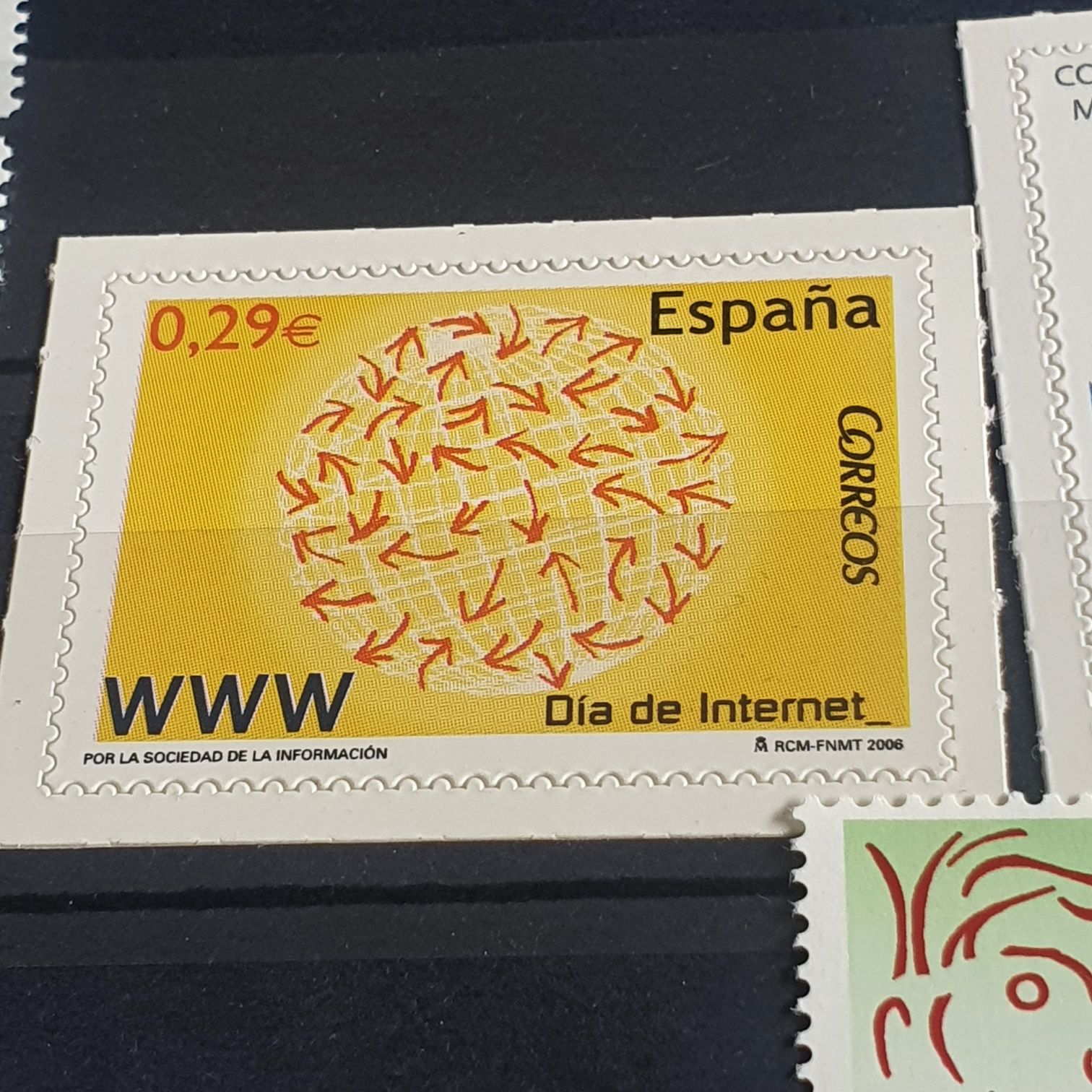 Día De Internet  stamp collectible - Main Image 2