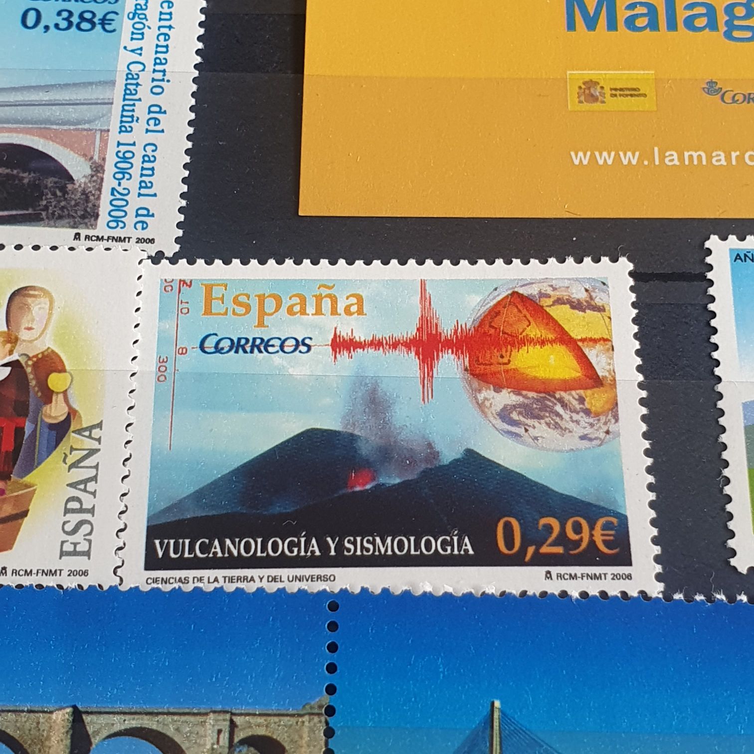 Vulcanologia Y Sismologia  stamp collectible - Main Image 2