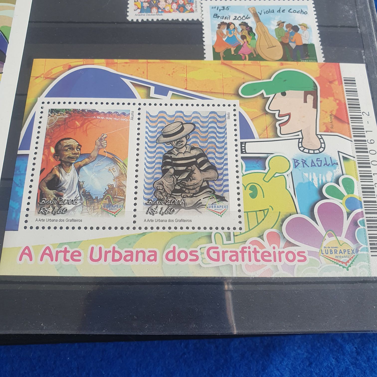 A Arte Urbana Dos Grafiteiros  stamp collectible - Main Image 2