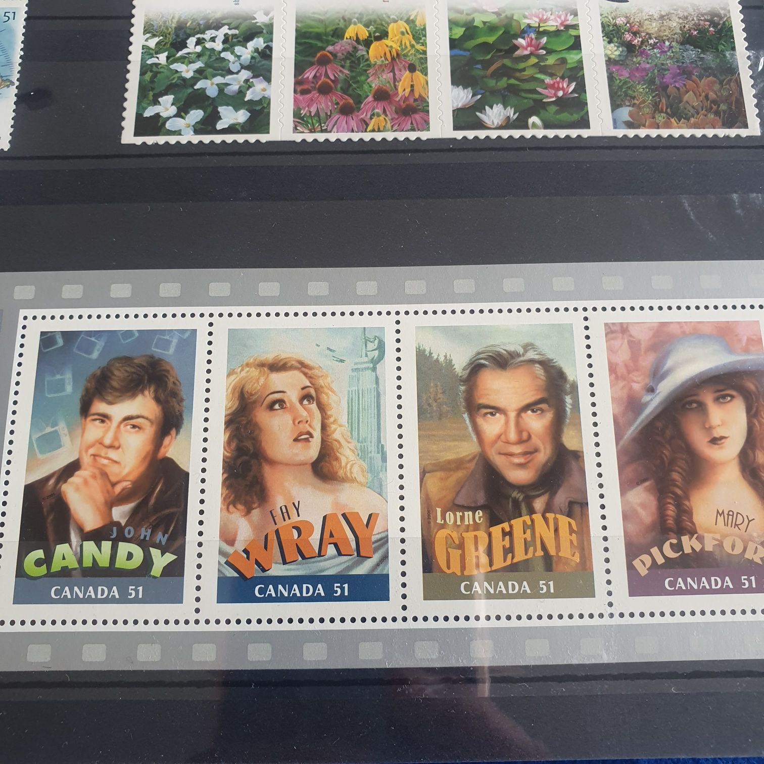 Canadians In Hollywood  stamp collectible - Main Image 2
