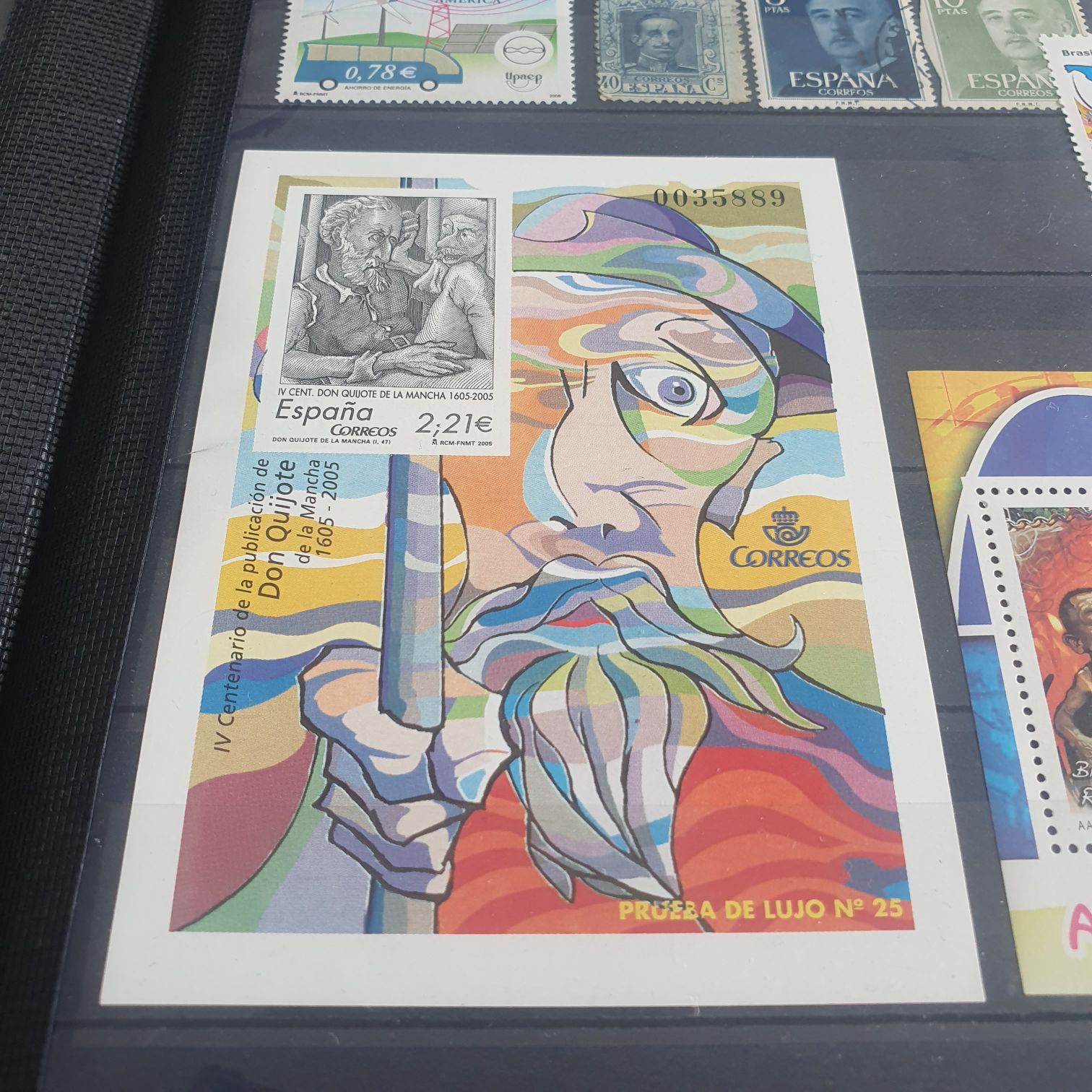IV Centenario De La Publicación De Don Quijote De La Mancha  stamp collectible - Main Image 2