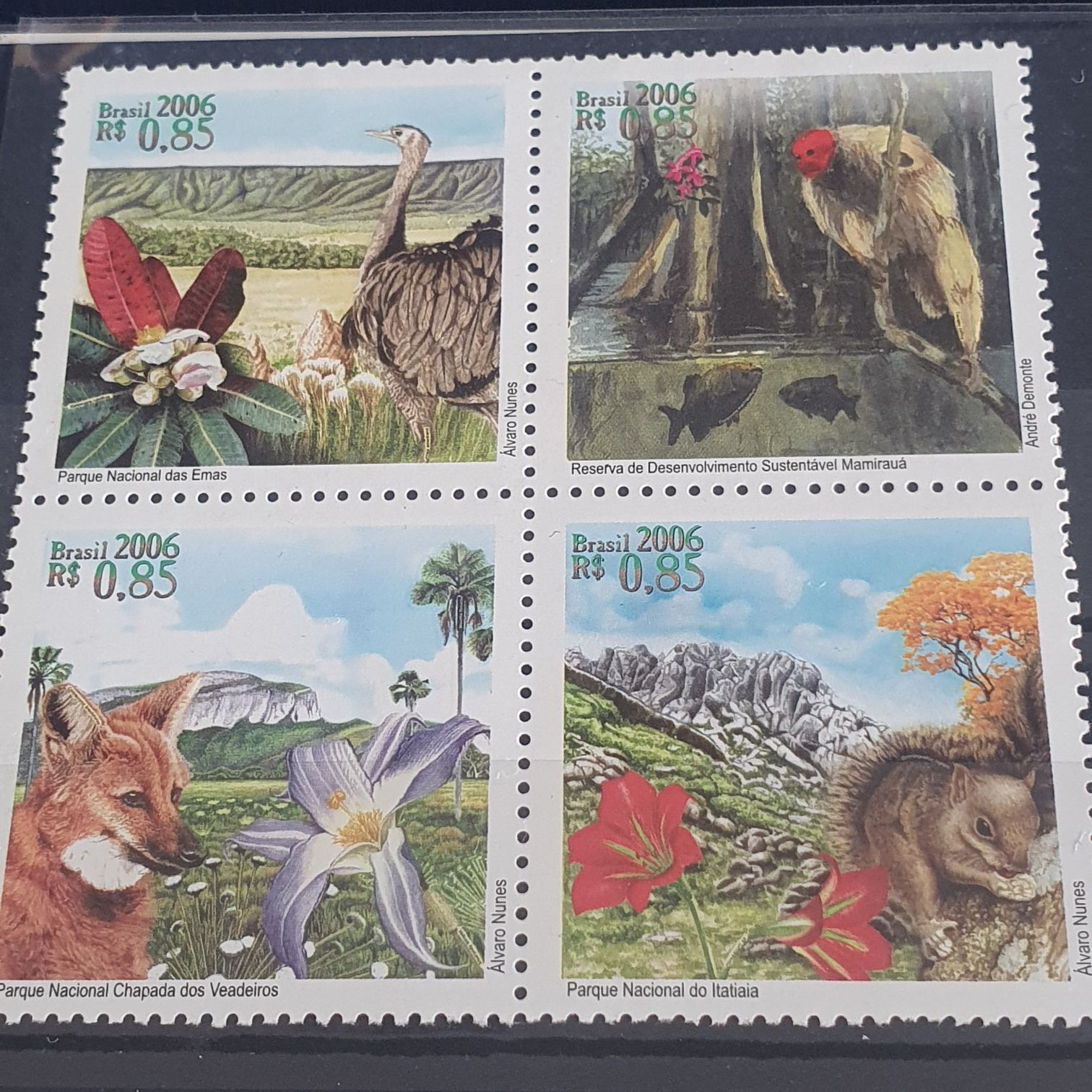 Parque Nacional Chapada Dos Veadeiros  stamp collectible - Main Image 2