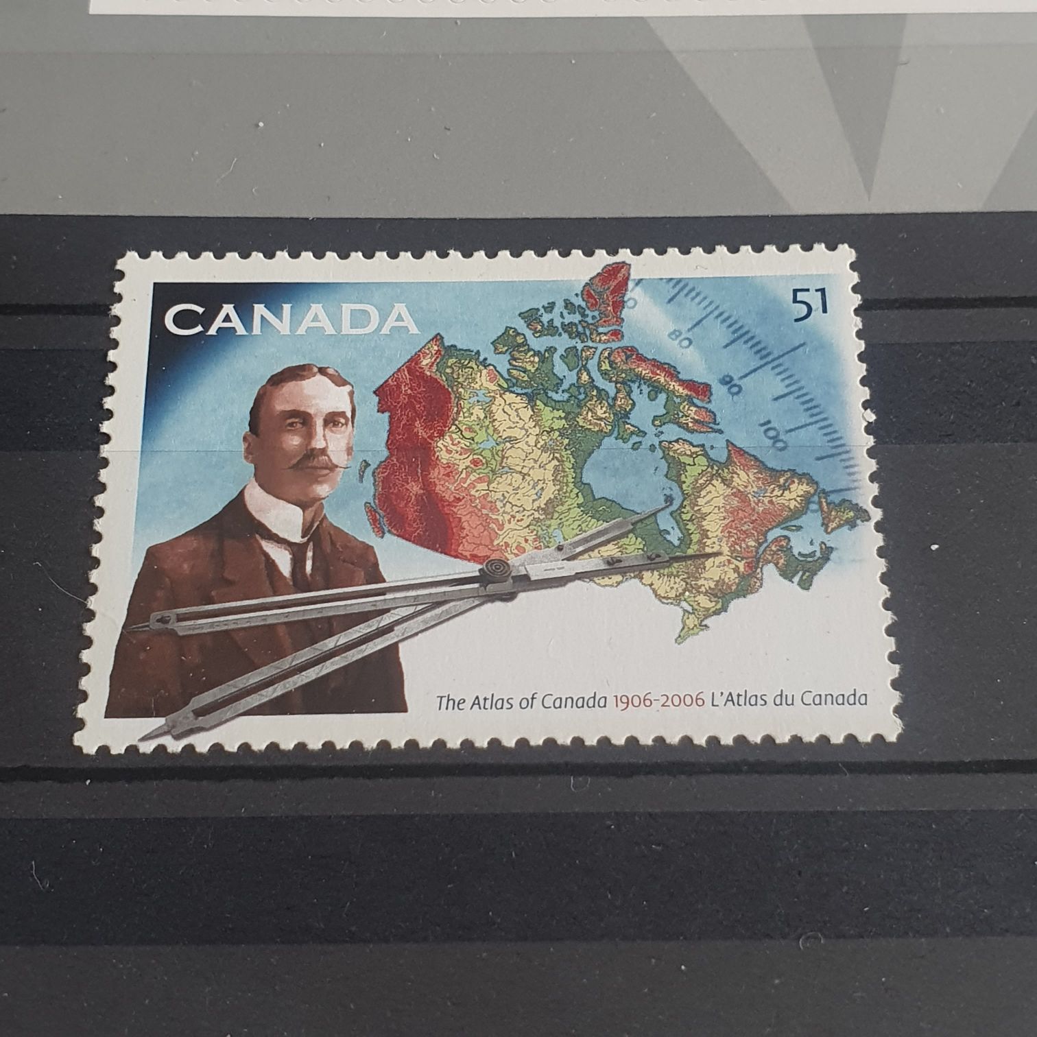 The Atlas Of Canada  stamp collectible - Main Image 2