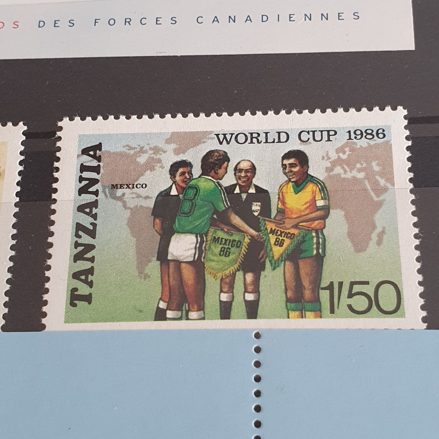 World Cup 86  stamp collectible - Main Image 2