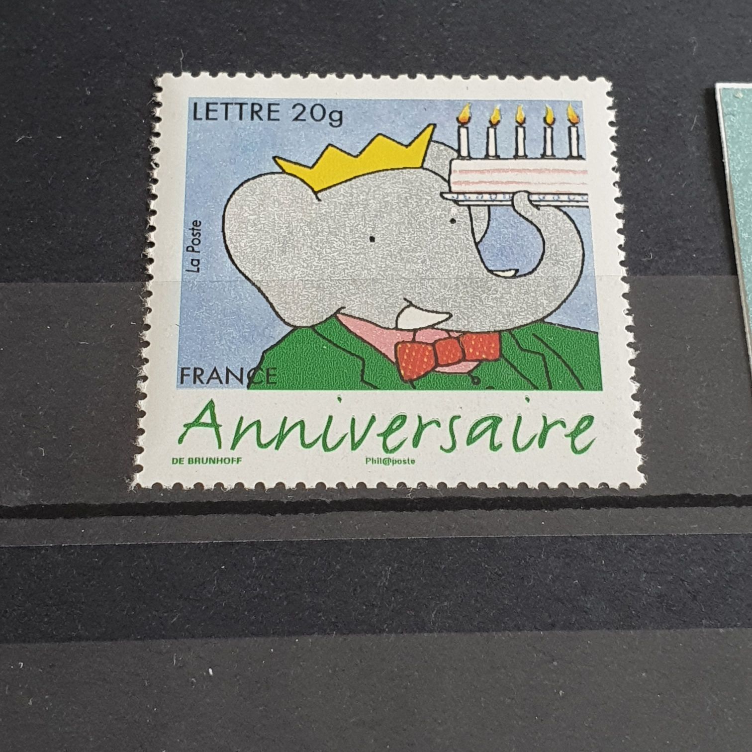 La Poste  stamp collectible - Main Image 2