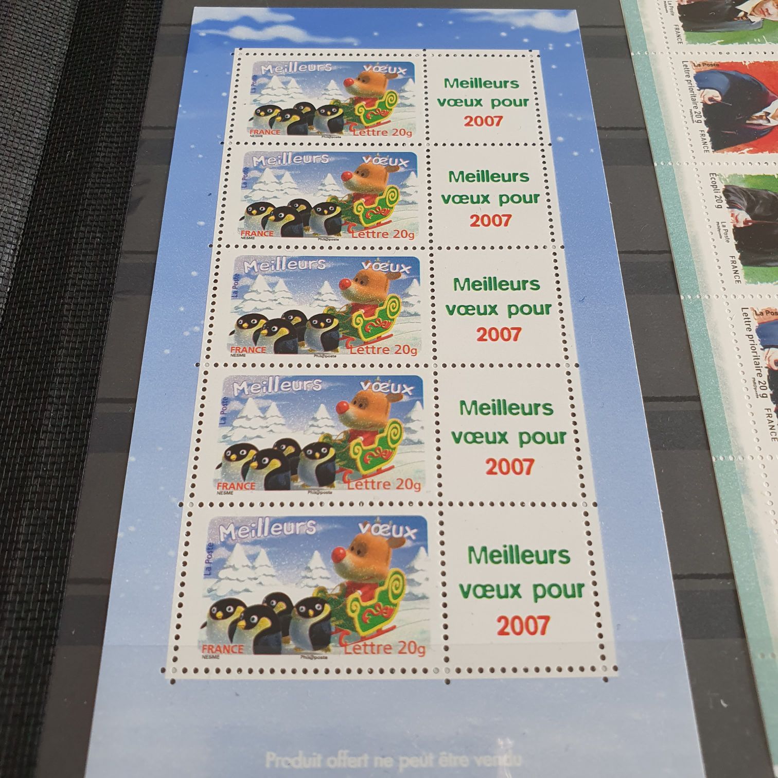 Meilleeurs Voeux Pour  stamp collectible - Main Image 2