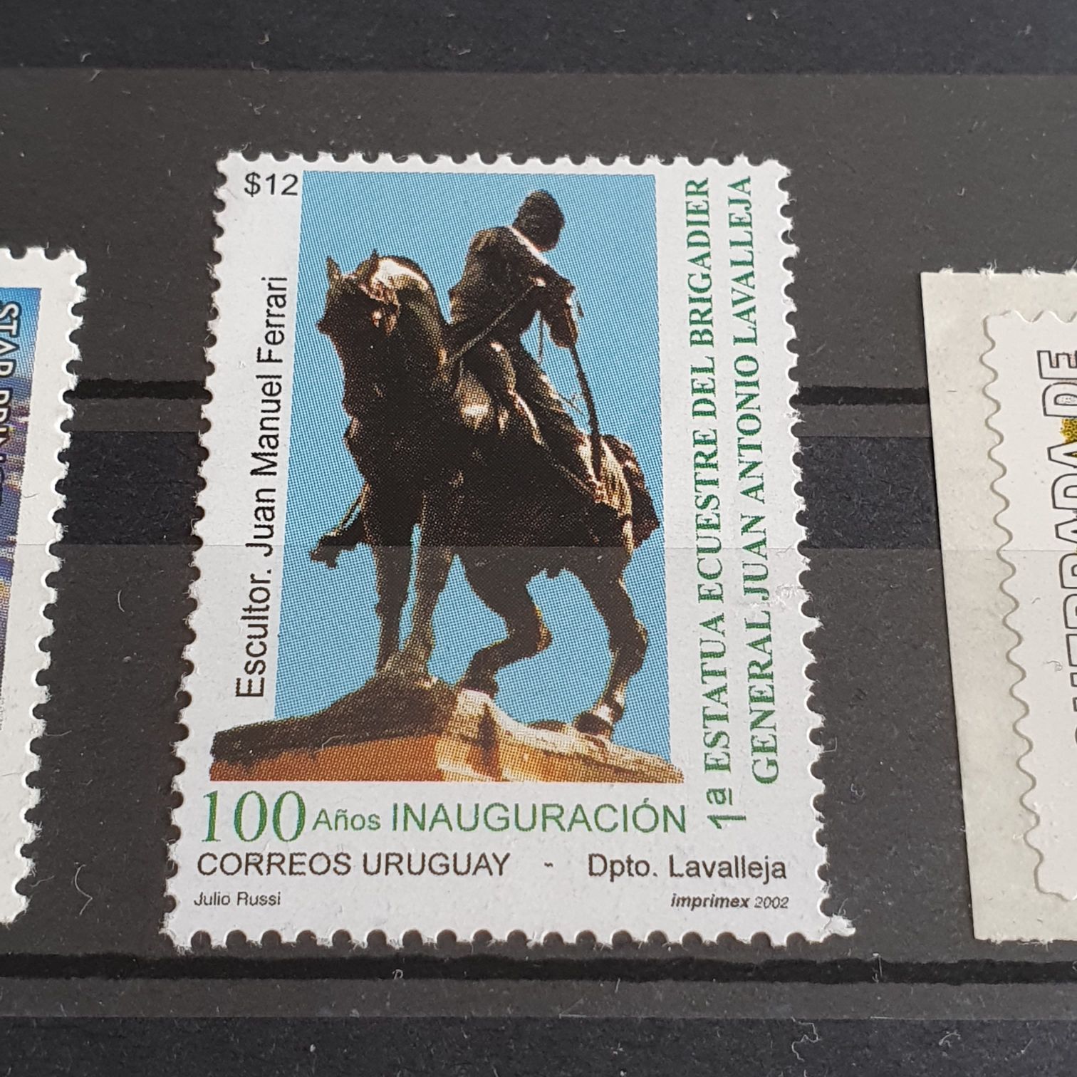 1⁰ Estatua Ecuestre Del Brigadierdel  stamp collectible - Main Image 2